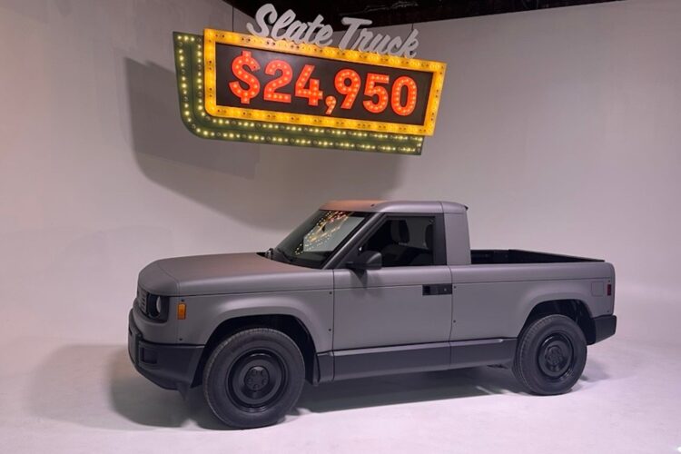 We Take Our First, Brief, Ride in Slate’s New $26,400 Electric Truck