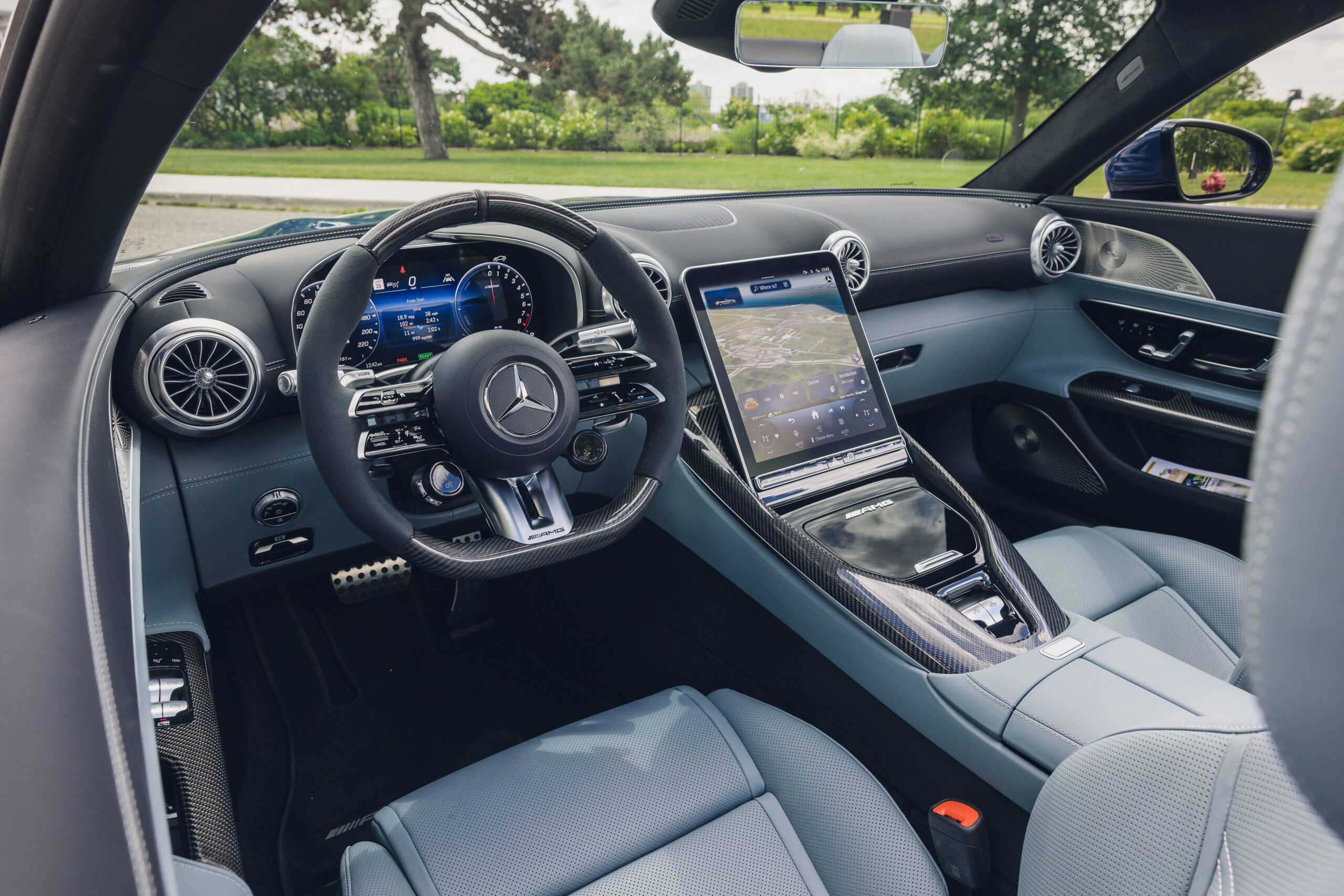 View Interior Photos of the 2026 Mercedes-AMG SL63 S E Performance
