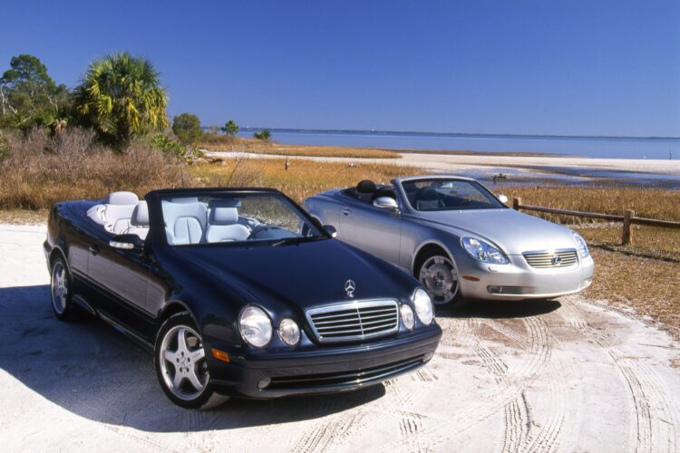2001 Lexus SC430 vs. Mercedes-Benz CLK430 Comparison Test