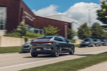 View Exterior Photos of the 2026 Polestar 4 Dual Motor Performance Plus