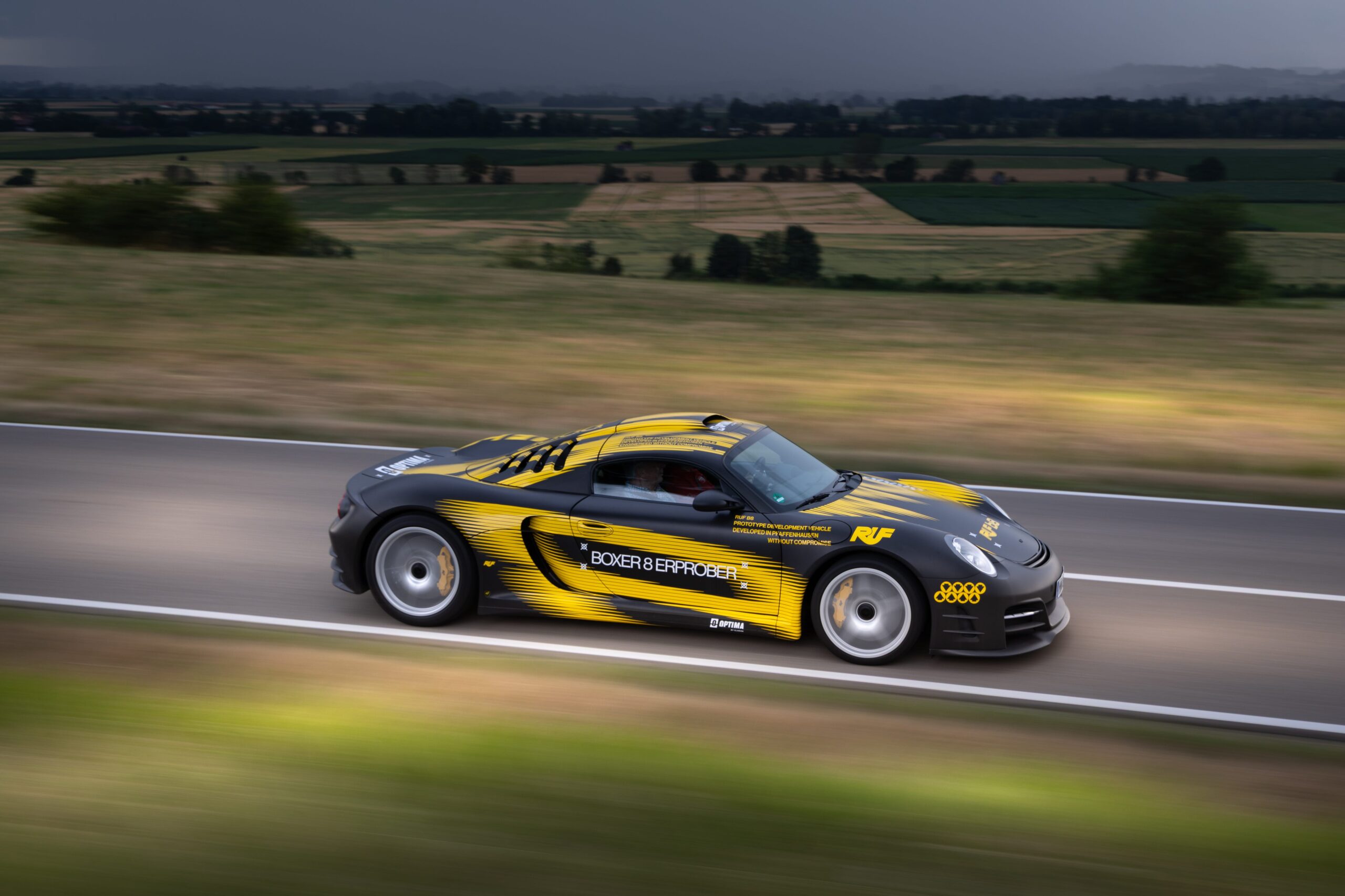 Ruf Reveals New 1000-Plus-HP Twin-Turbo Flat-Eight Engine