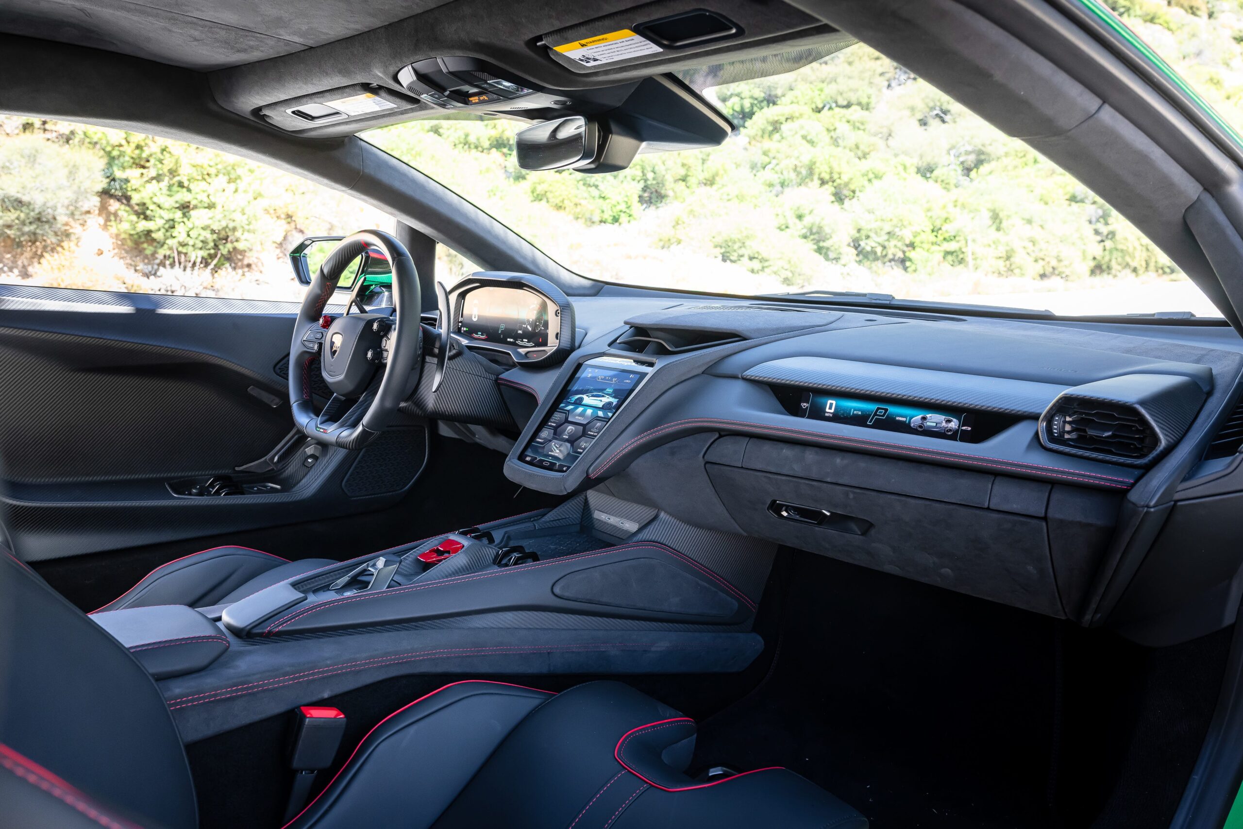 View Interior Photos of the 2026 Lamborghini Temerario