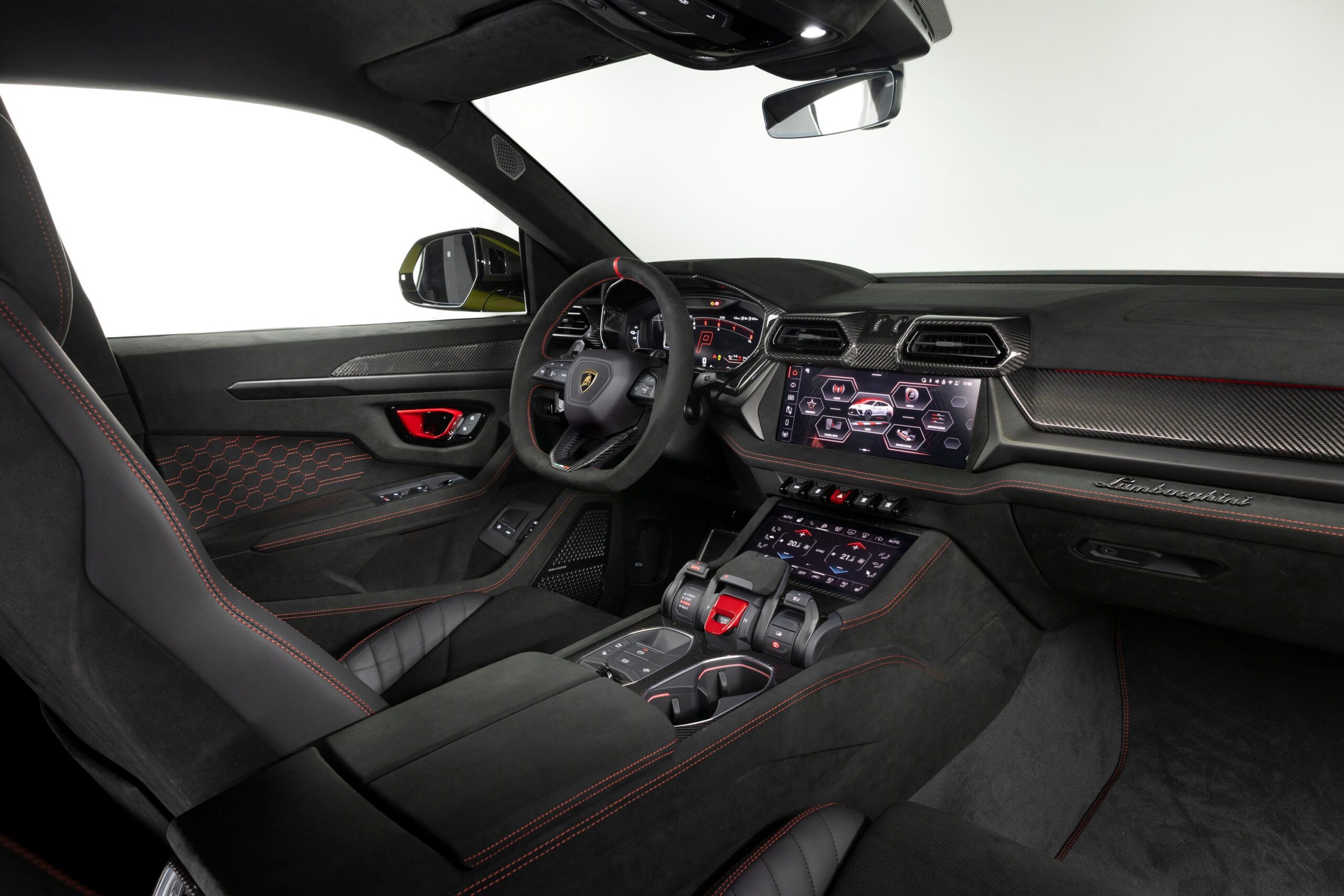 View Interior Photos of the 2027 Lamborghini Urus SE Performante