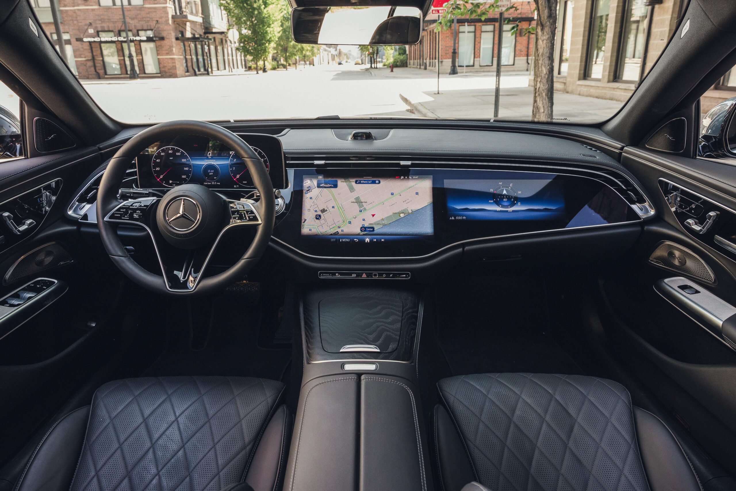 View Interior Photos of the 2026 Mercedes-Benz E450