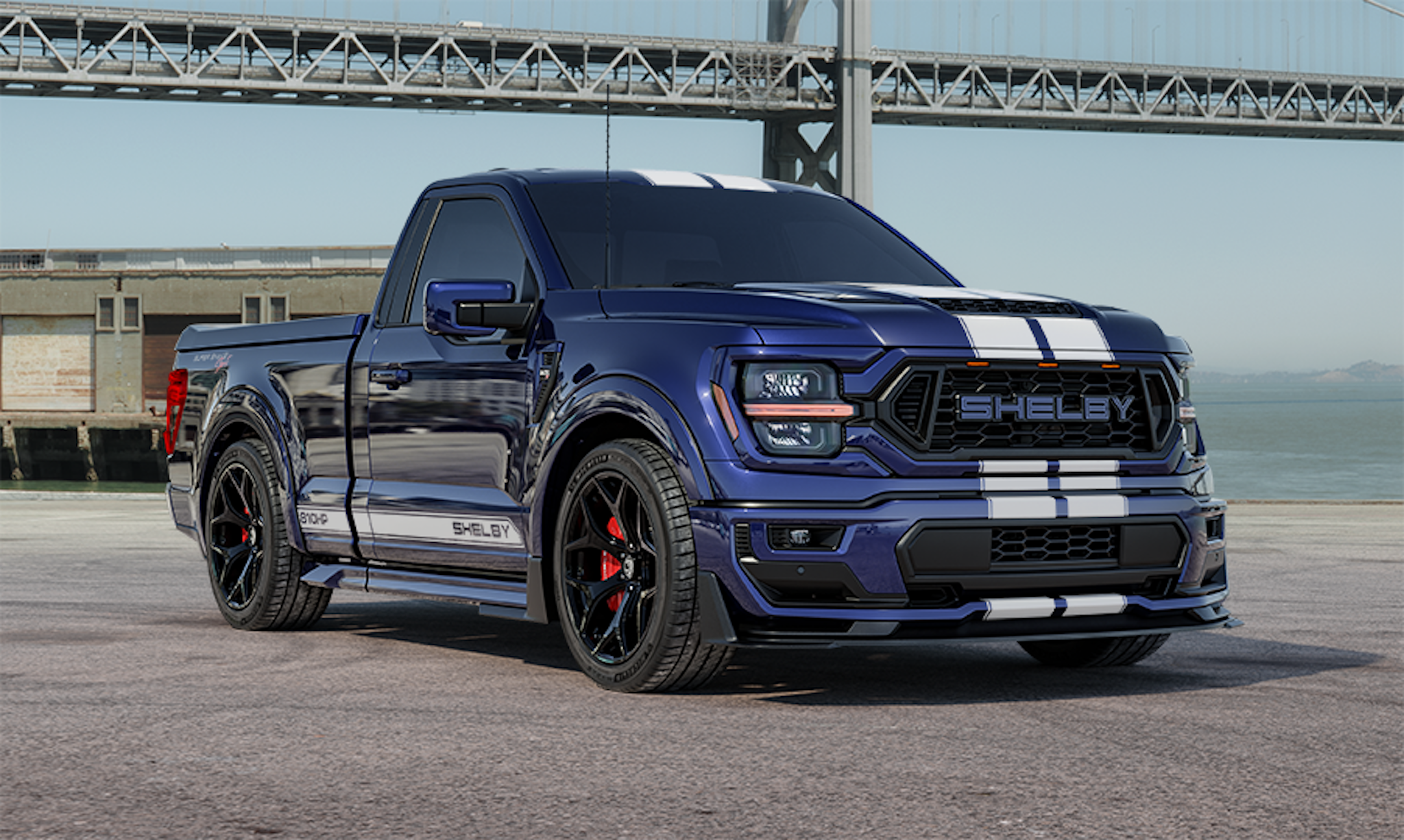 Shelby’s F-150 Super Snake Sport Packs 810 HP with a Two-Door Cab