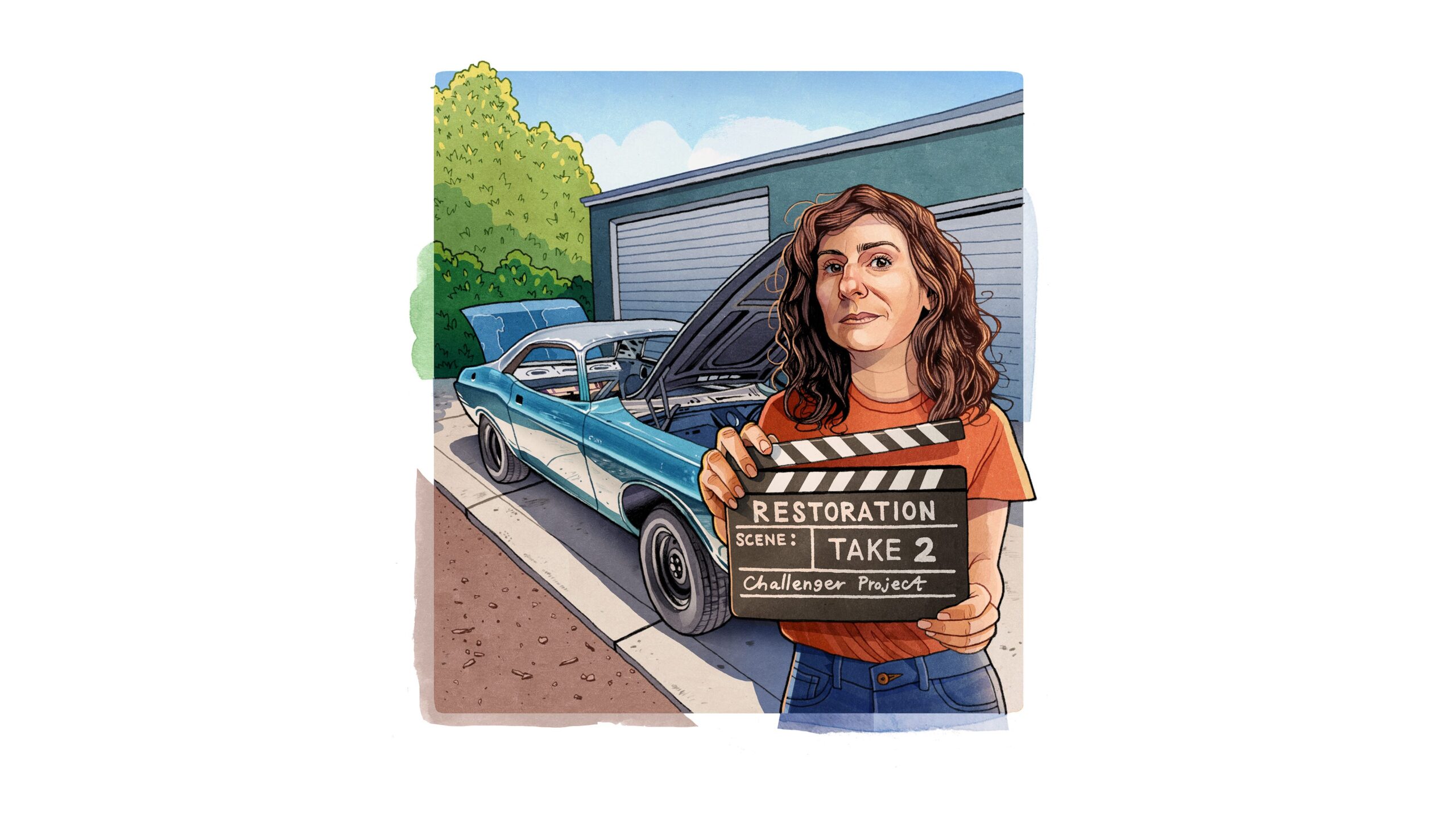 Elana Scherr: Restoring a 1970 Dodge Challenger, Again