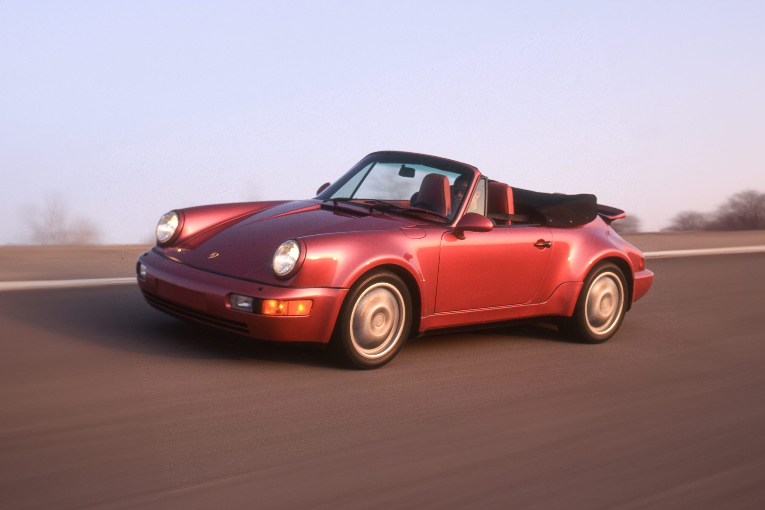 1992 Porsche 911 America Roadster Tested: Rasberry Red, Pocketbook Blue