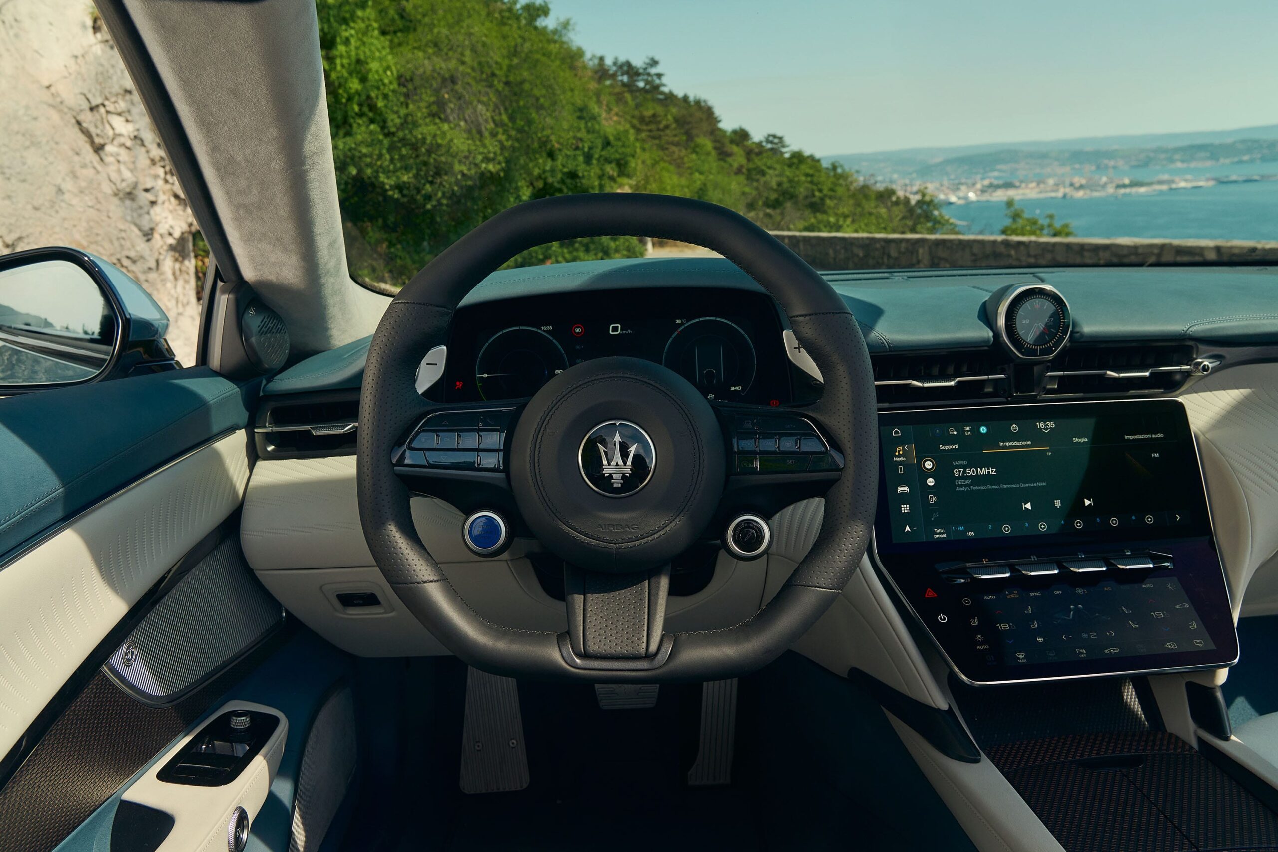 View Interior Photos of the 2027 Maserati GranCabrio Folgore