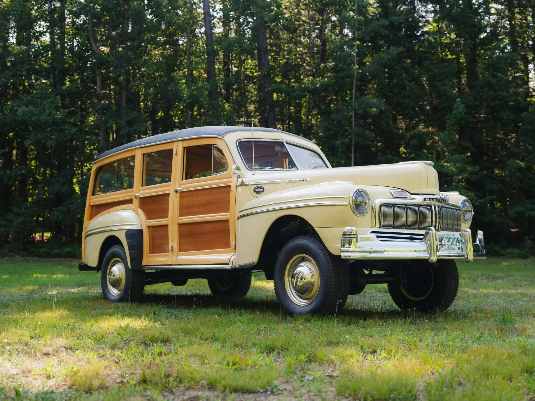Head-Turning 1948 Mercury Woody 4×4 Wagon Is up for Sale on Bring a Trailer