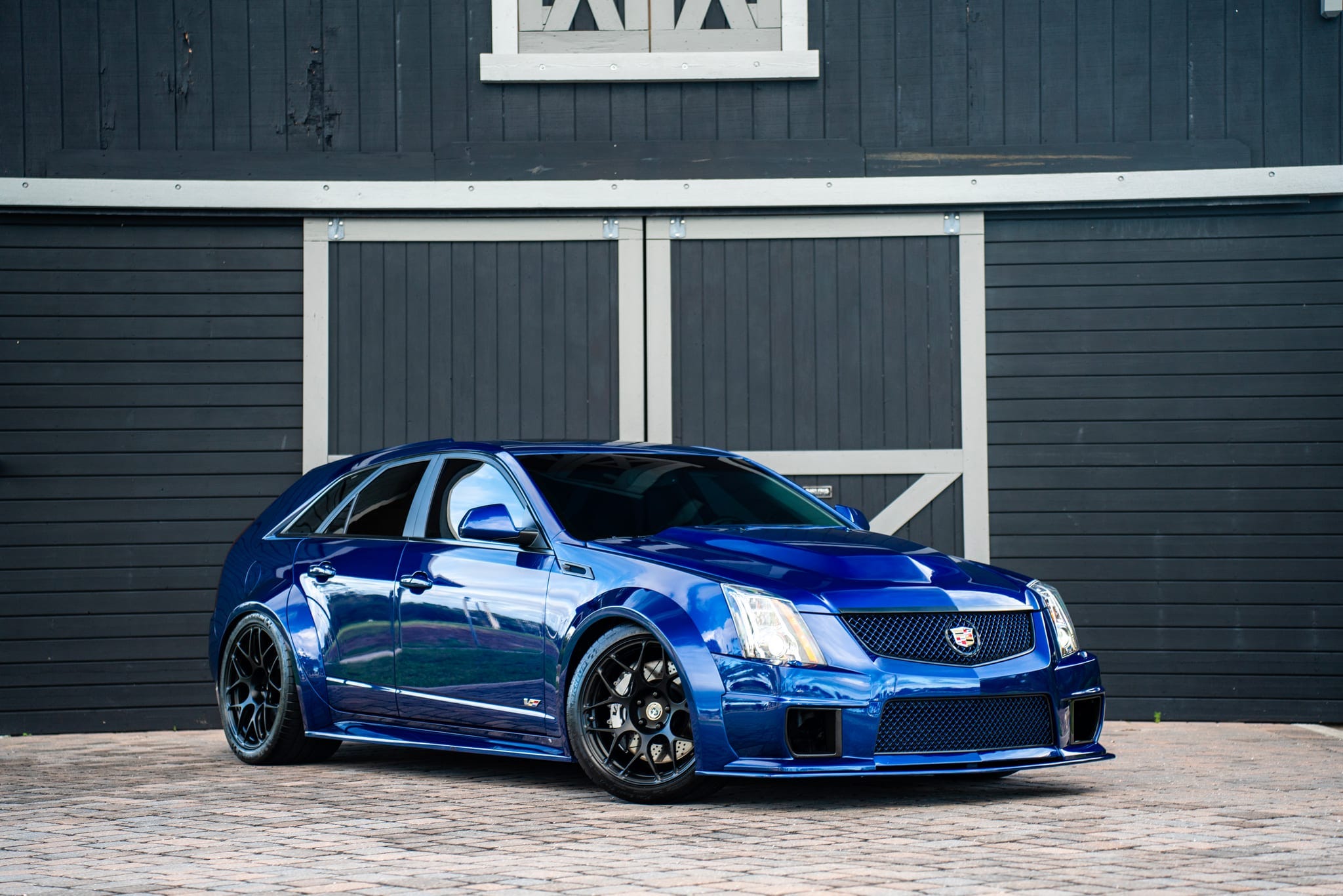 This 2012 Cadillac CTS-V Wagon on Bring a Trailer Has a Little Extra