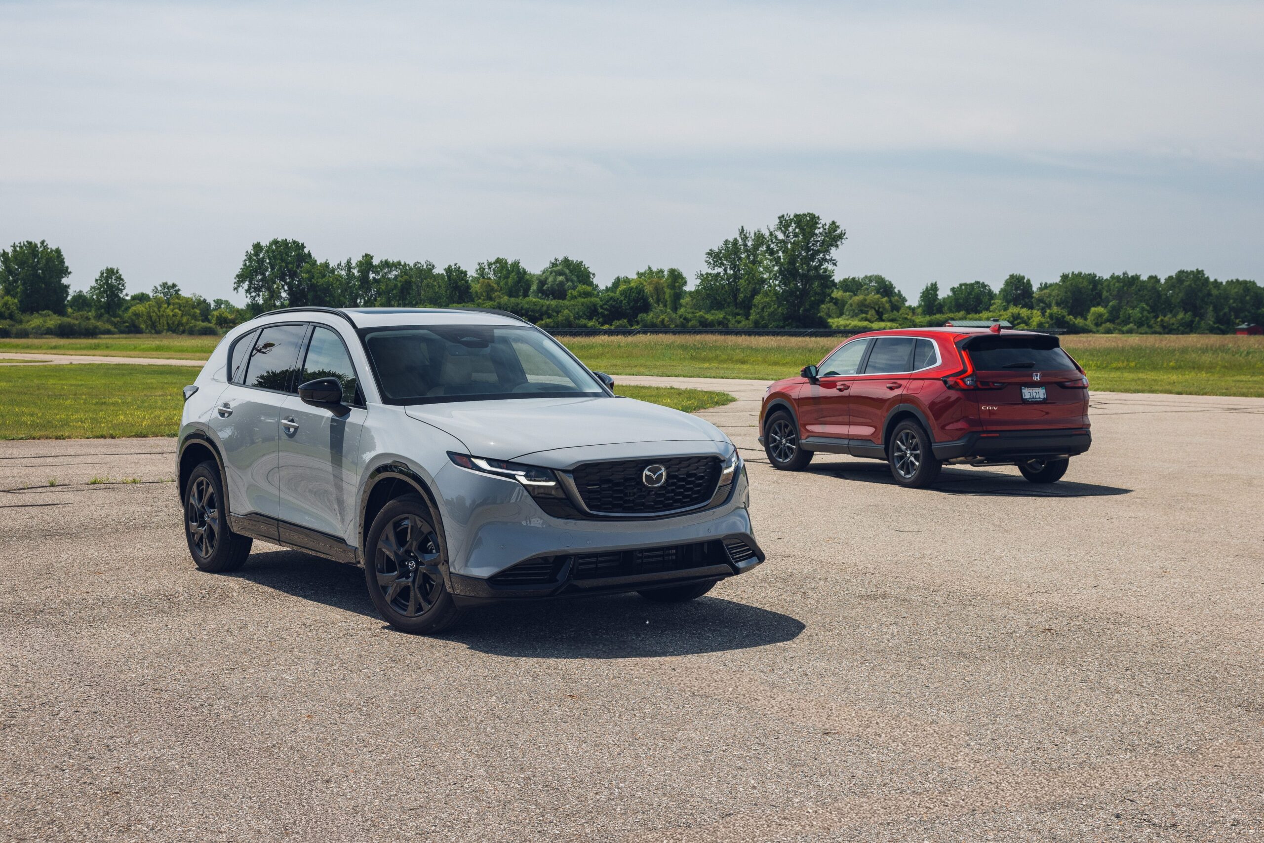 2026 Honda CR-V EX-L vs. 2026 Mazda CX-5 Premium Plus Comparison Test