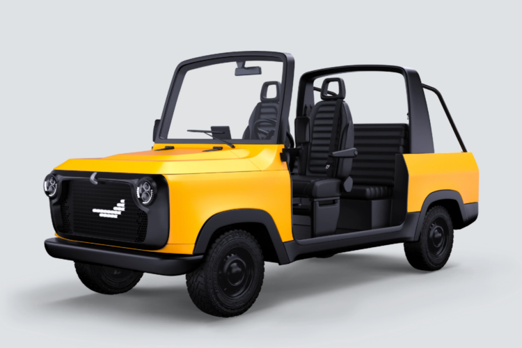 This Tiny EV Says It Can Run Errands While You Relax on the Couch