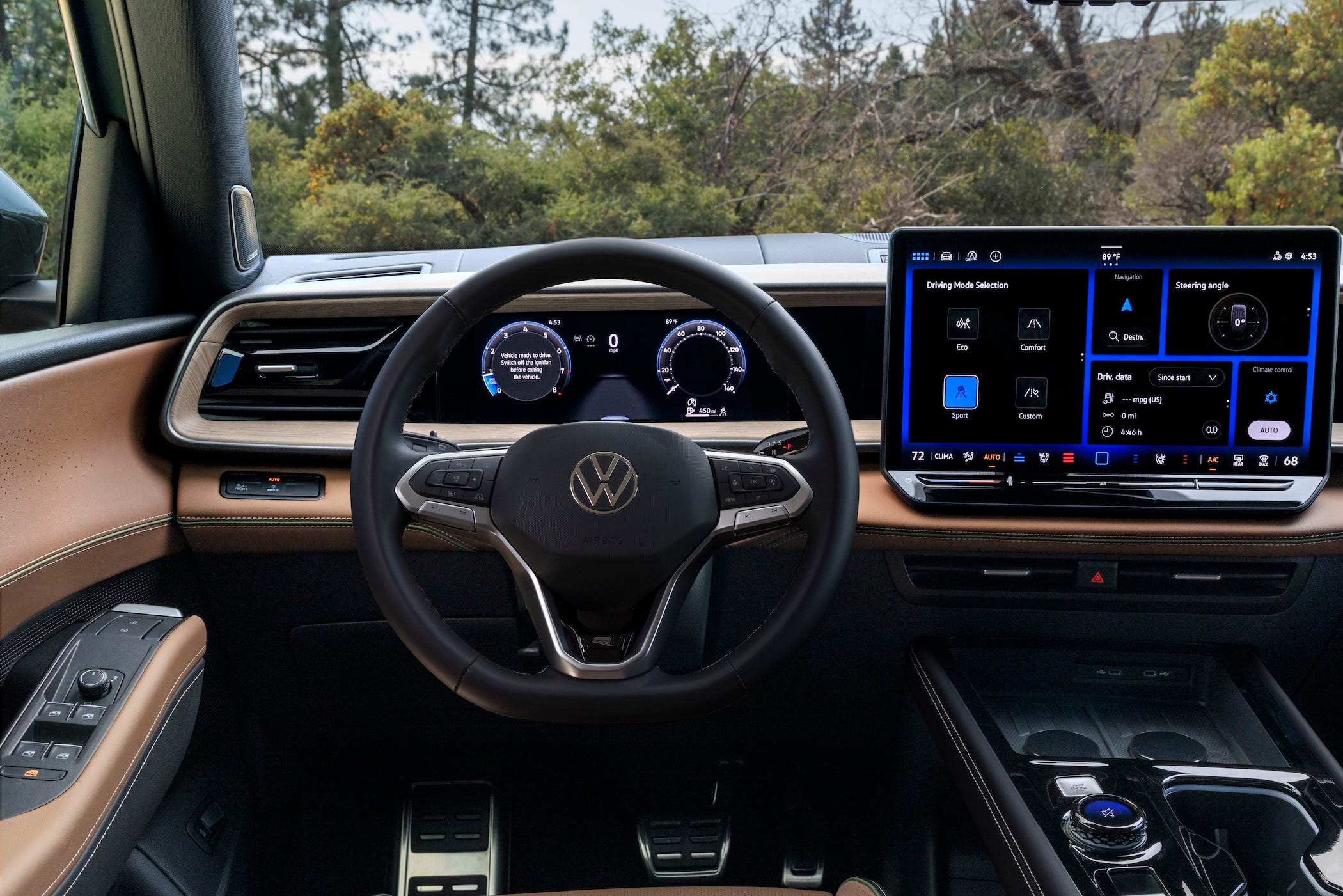 View Interior Photos of the 2027 Volkswagen Atlas Cross Sport