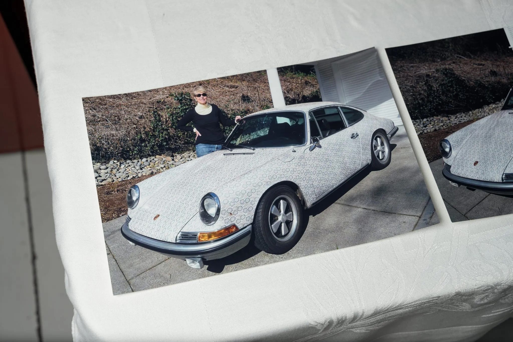 The Artist Who Created This Lace-Patterned Porsche 911S Bought It Back