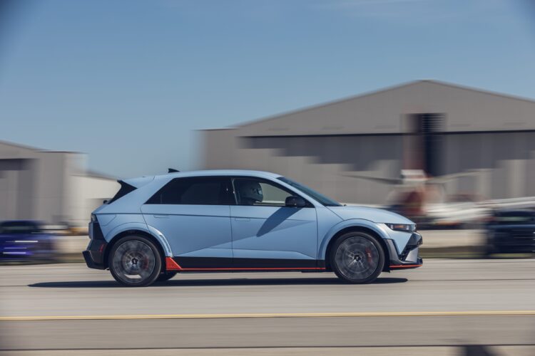 Hyundai Ioniq 5 N at the 0–150–0-MPH Speed Test 2026