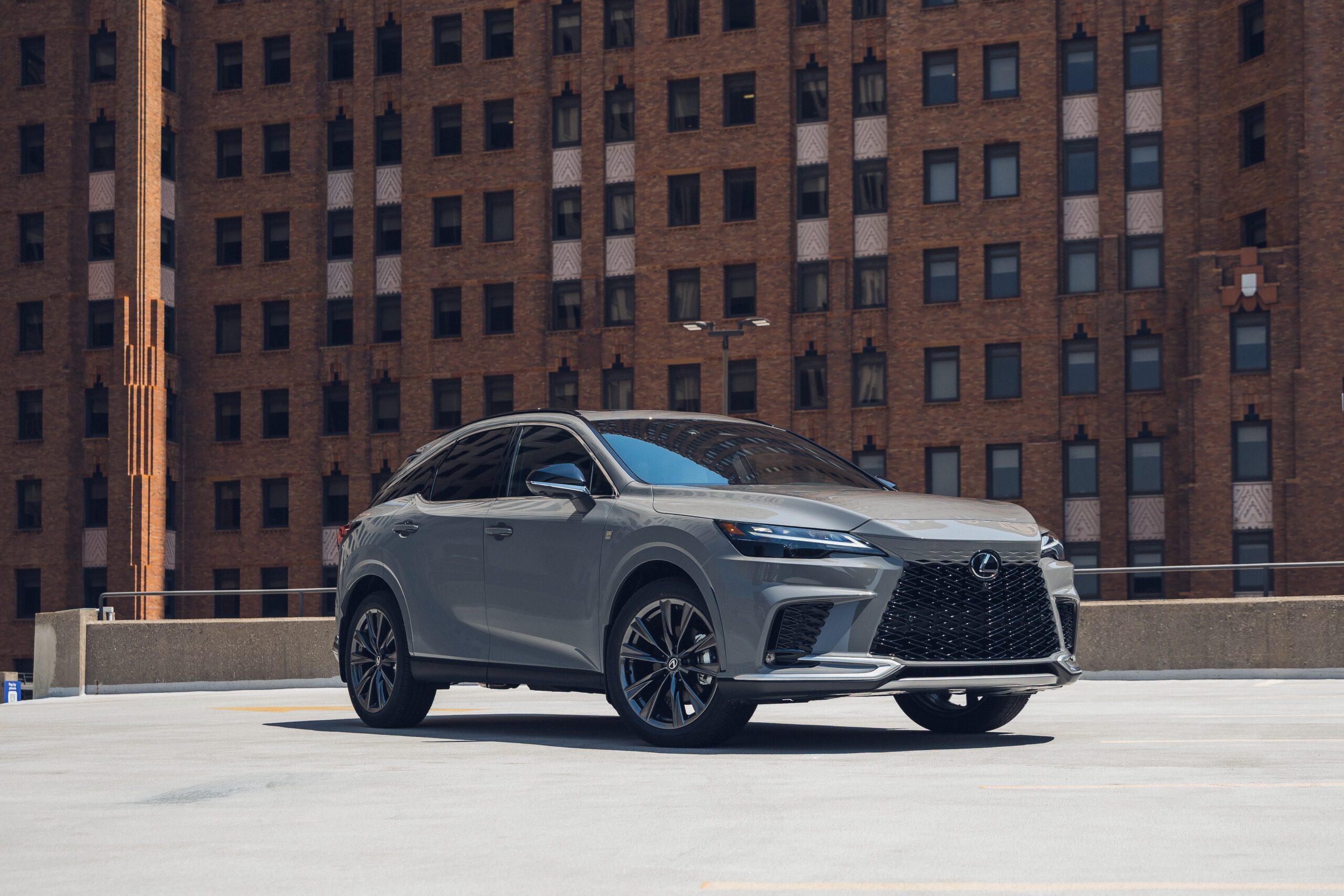 View Exterior Photos of the 2026 Lexus RX350h F Sport