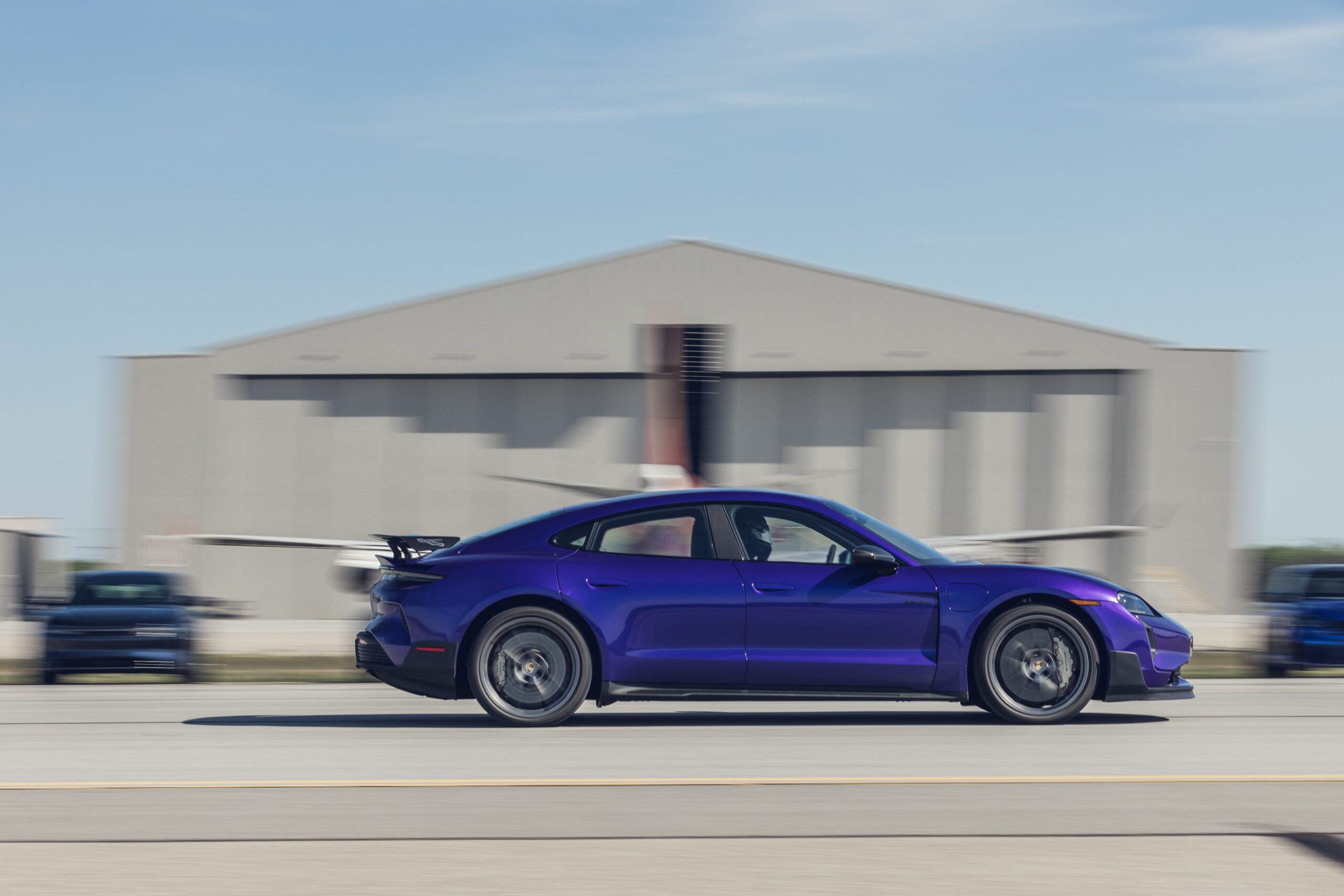 Porsche Taycan Turbo GT Weissach at the 0–150–0-MPH Speed Test 2026