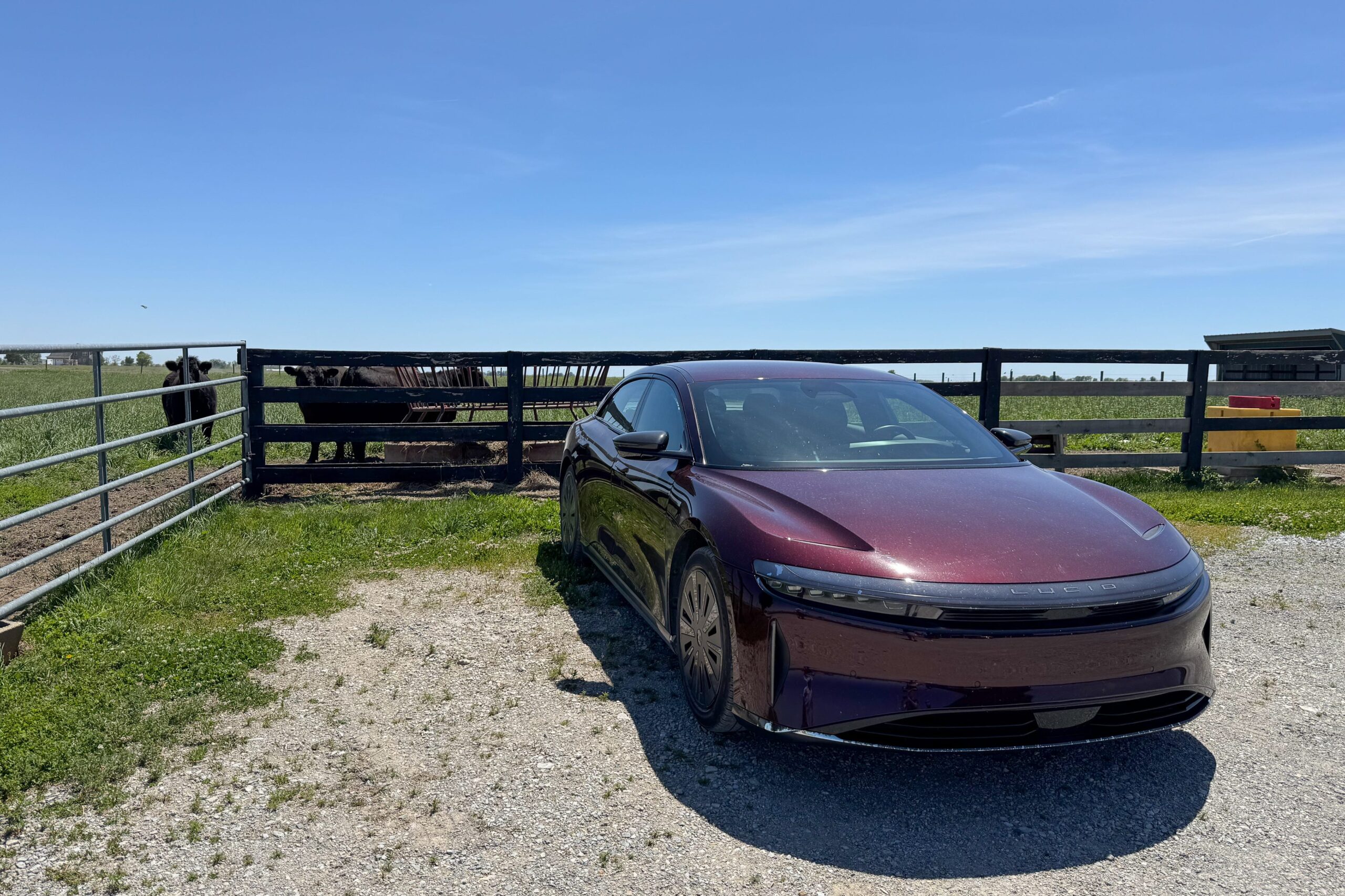 View Exterior Photos of the 2024 Lucid Air Pure RWD