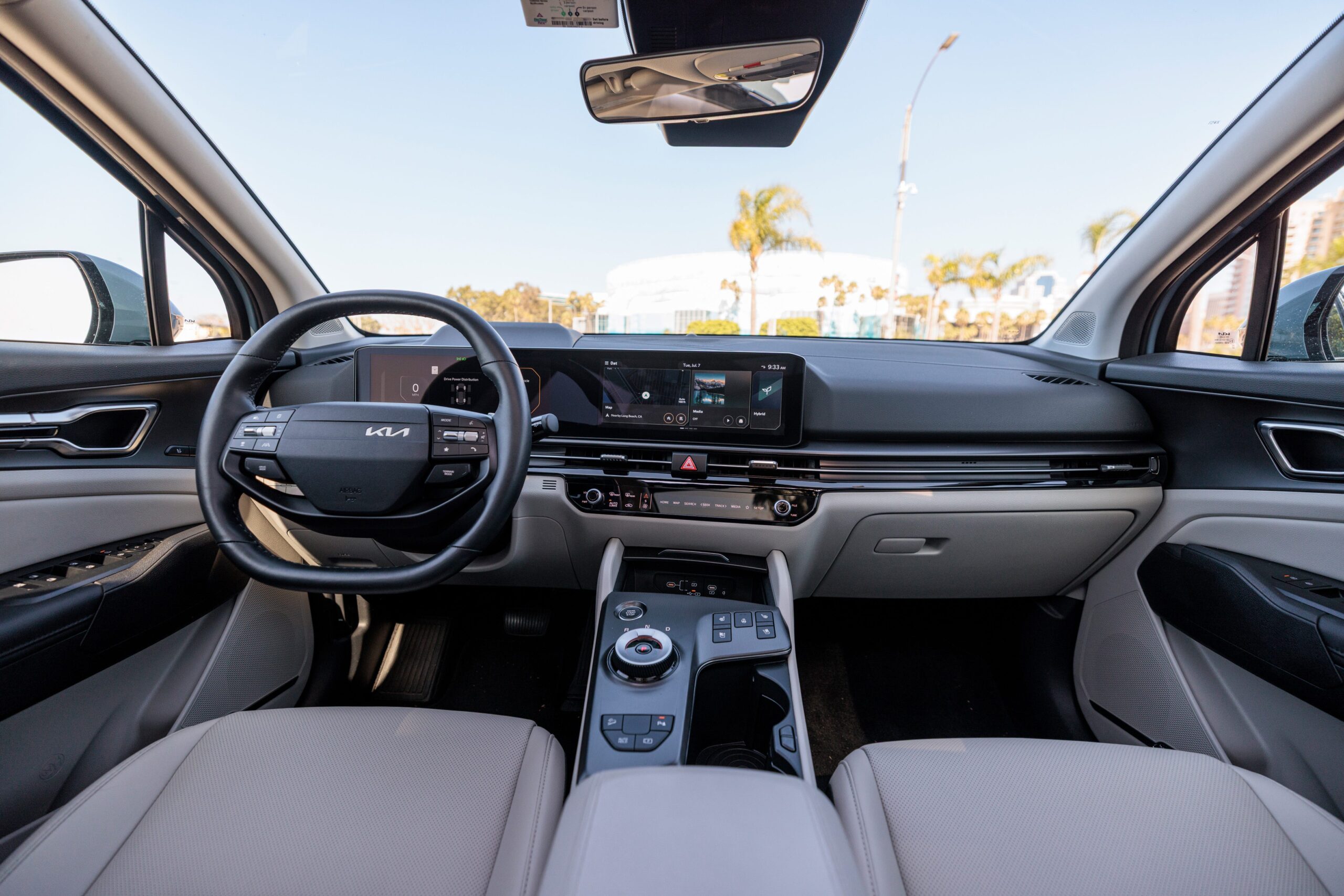 View Interior Photos of the 2026 Kia Sportage Hybrid