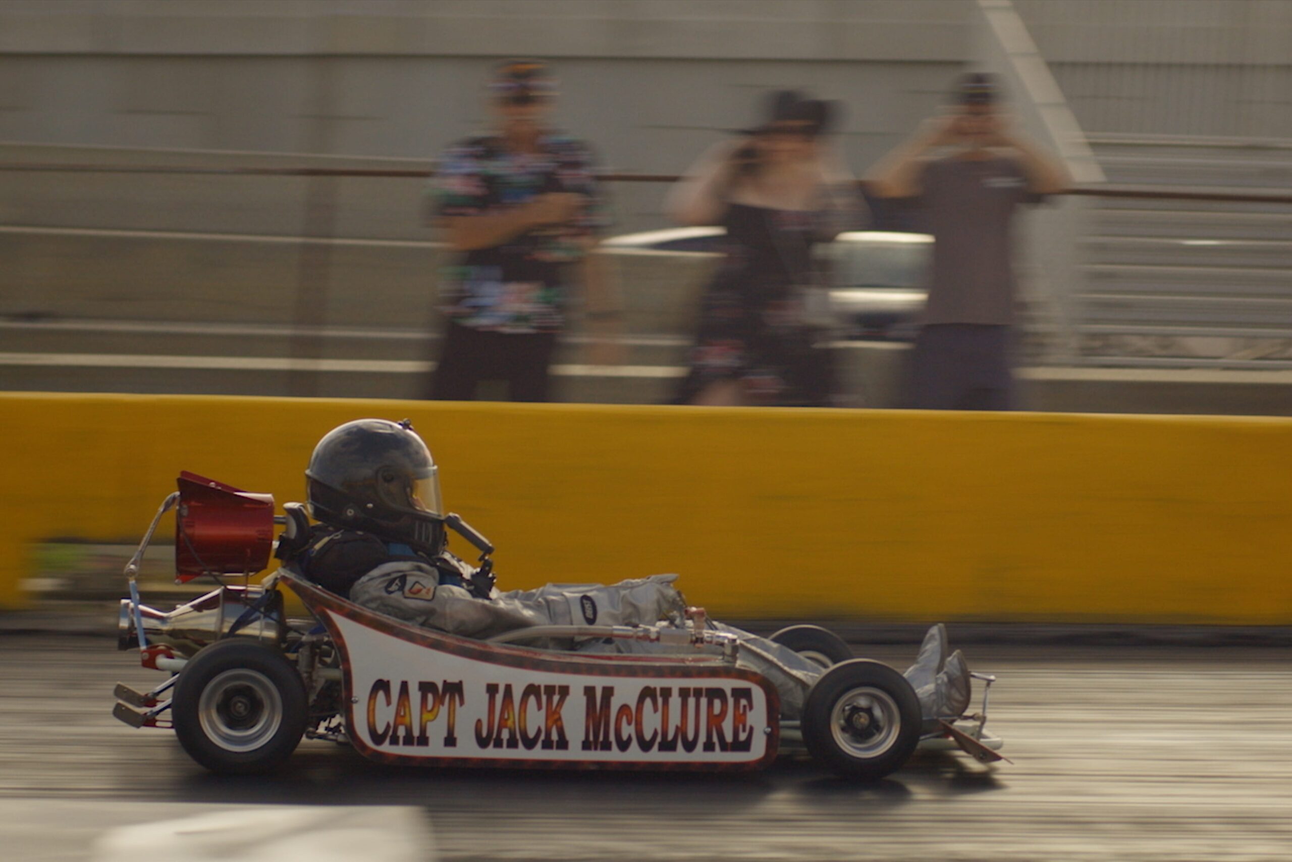 You’re Never Too Old to Drive a 200-mph Rocket Go-Kart
