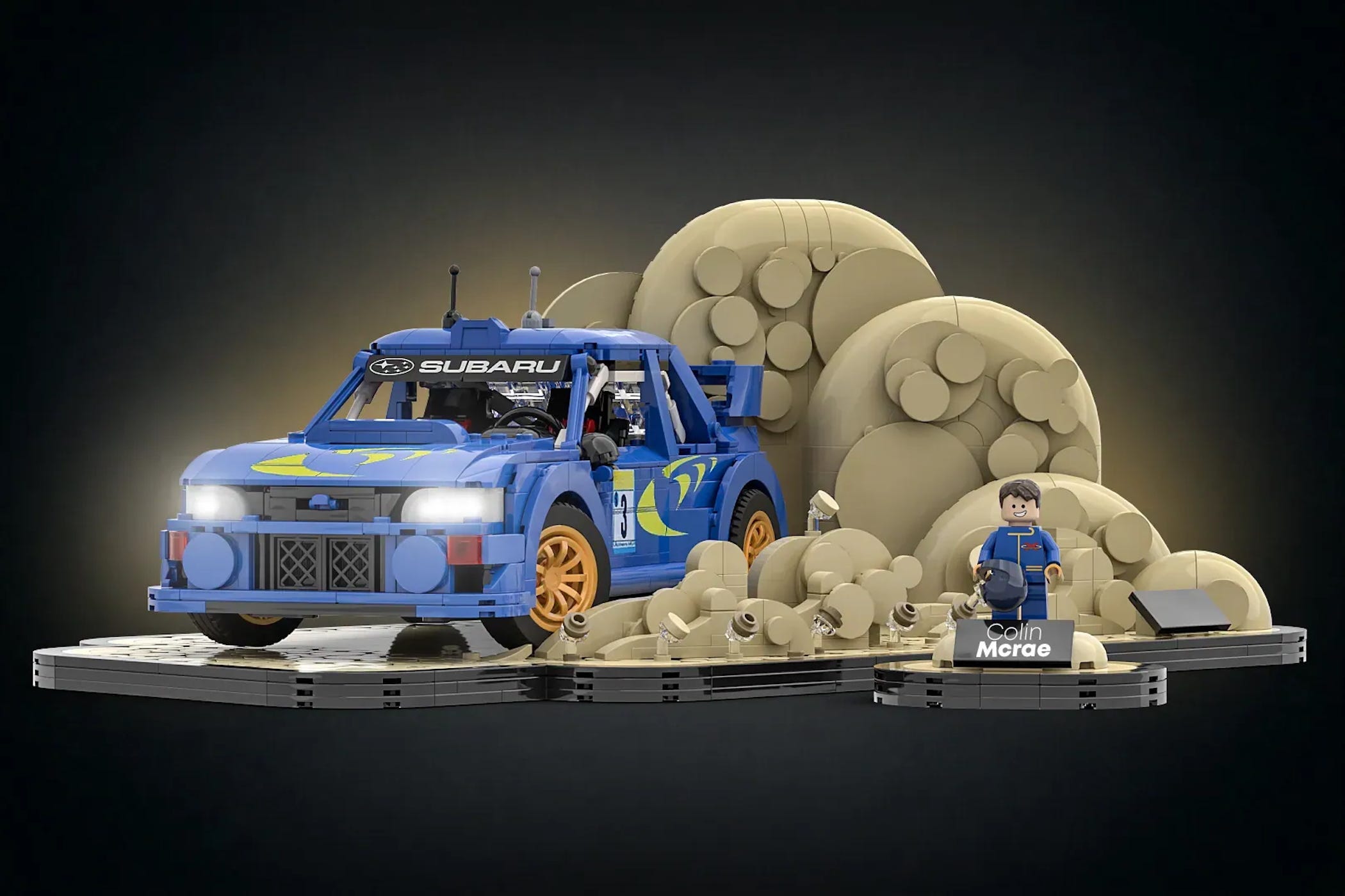 Vote for This Awesome Colin McRae Subaru Rally Lego Set