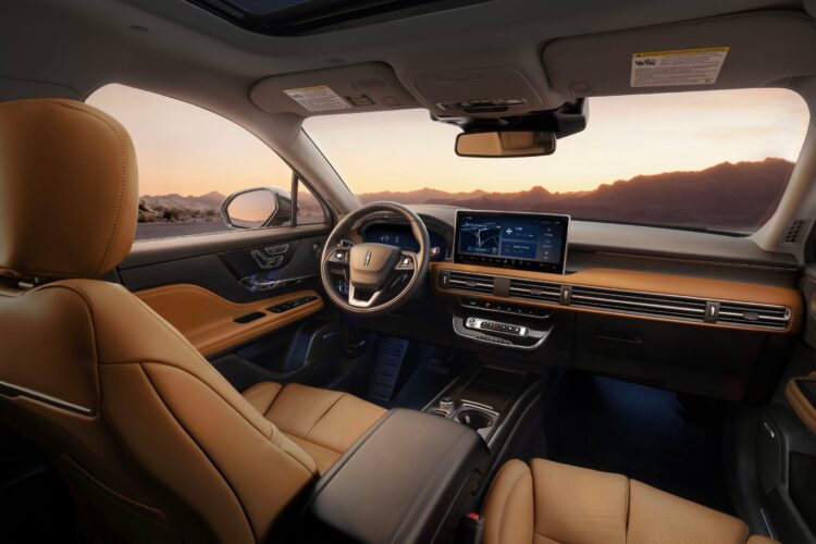 View Interior Photos of the 2027 Lincoln Corsair Hybrid