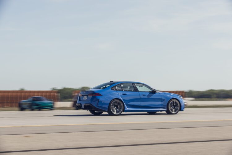 BMW M5 at the 0–150–0-MPH Speed Test 2026