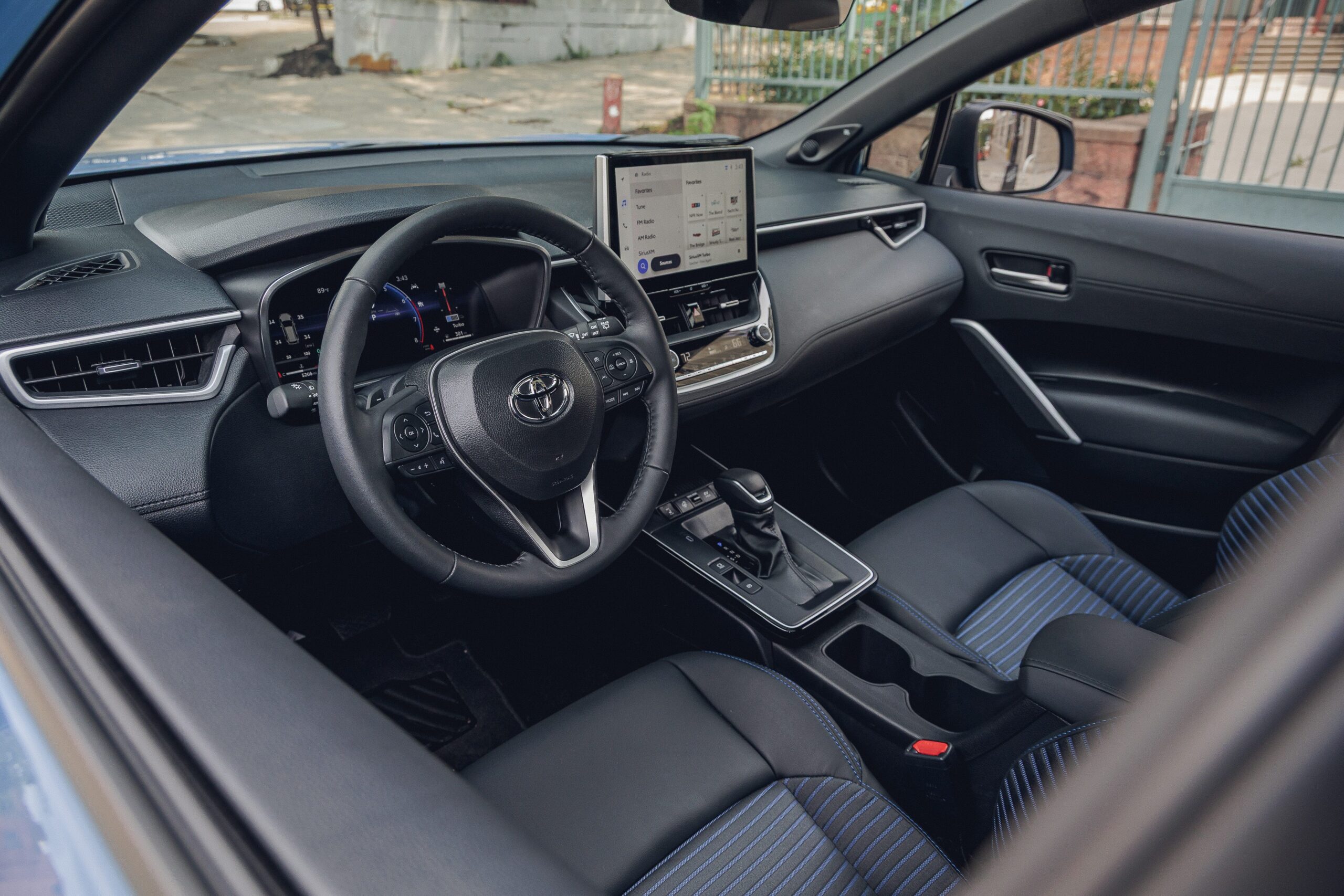 View Interior Photos of the 2026 Toyota Corolla Cross Hybrid