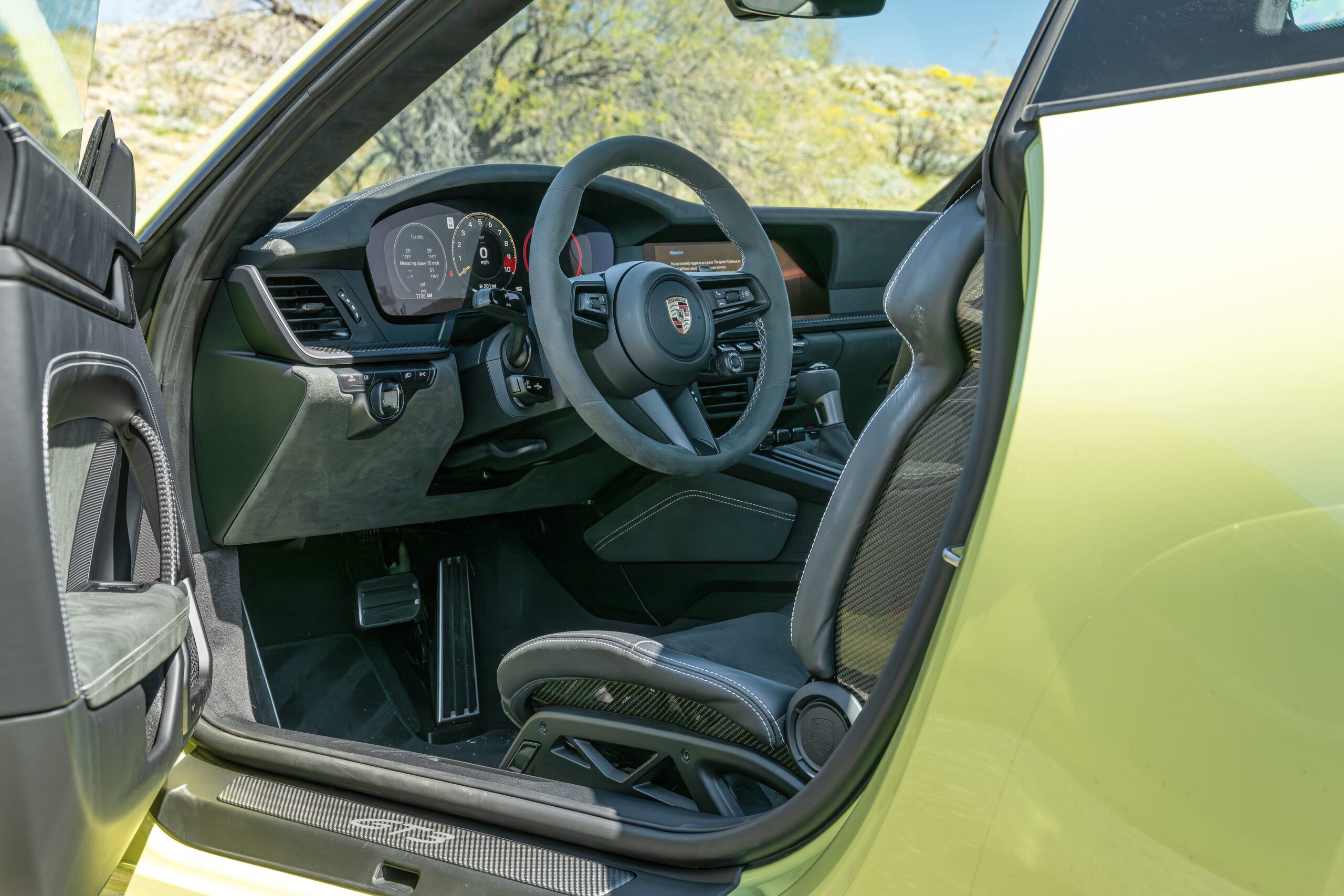 View Interior Photos of the 2026 Porsche 911 GT3