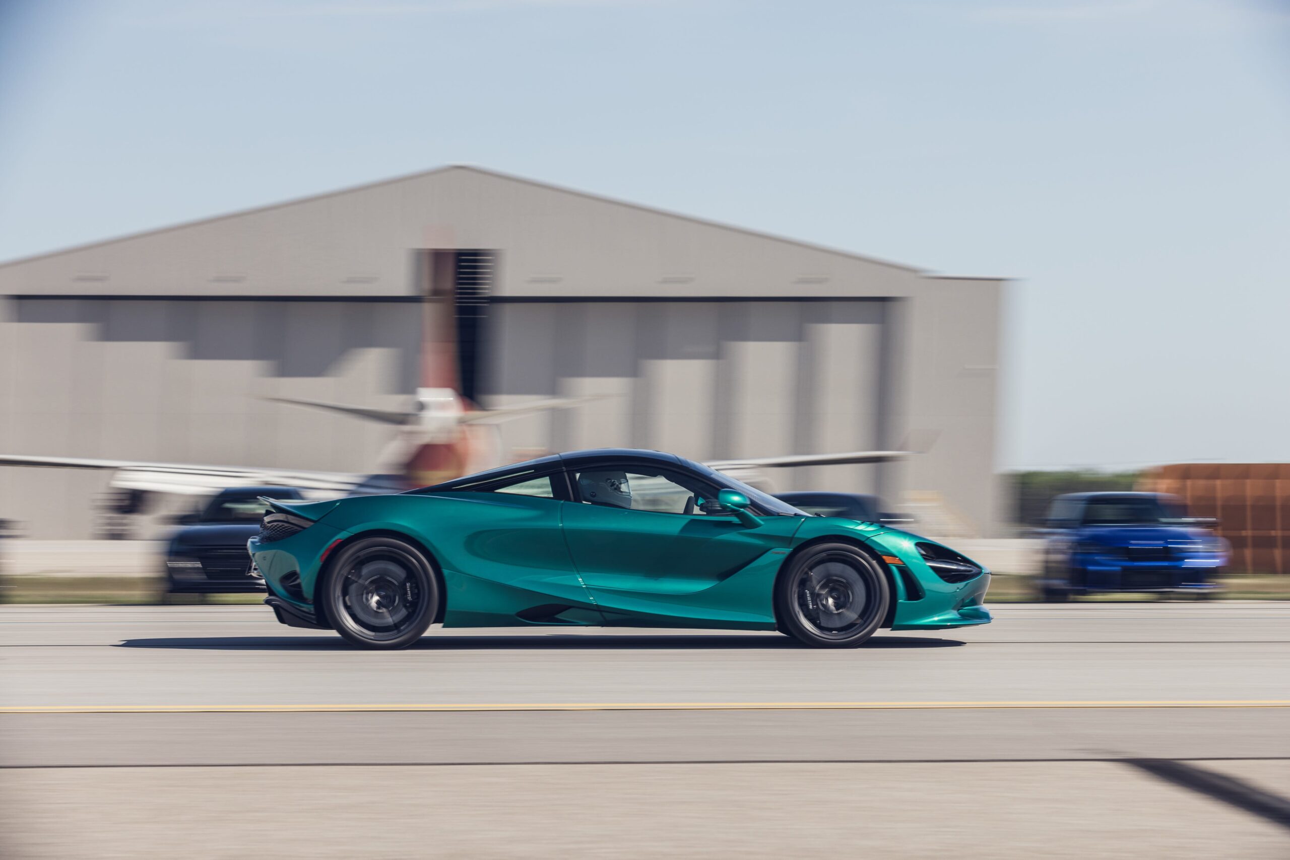 McLaren 750S at the 0–150–0-MPH Speed Test 2026