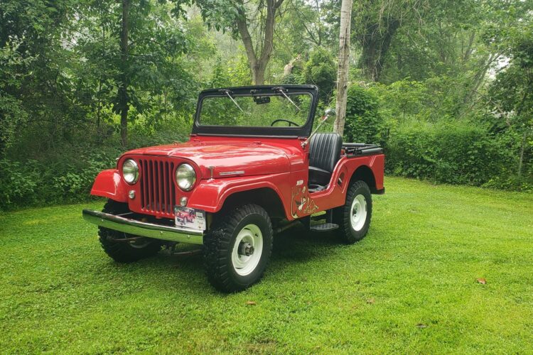 So Fancy: 1964 Jeep CJ-5A Tuxedo Park on Bring a Trailer