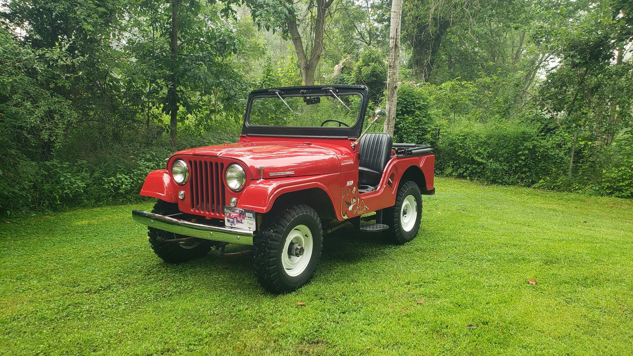 So Fancy: 1964 Jeep CJ-5A Tuxedo Park on Bring a Trailer