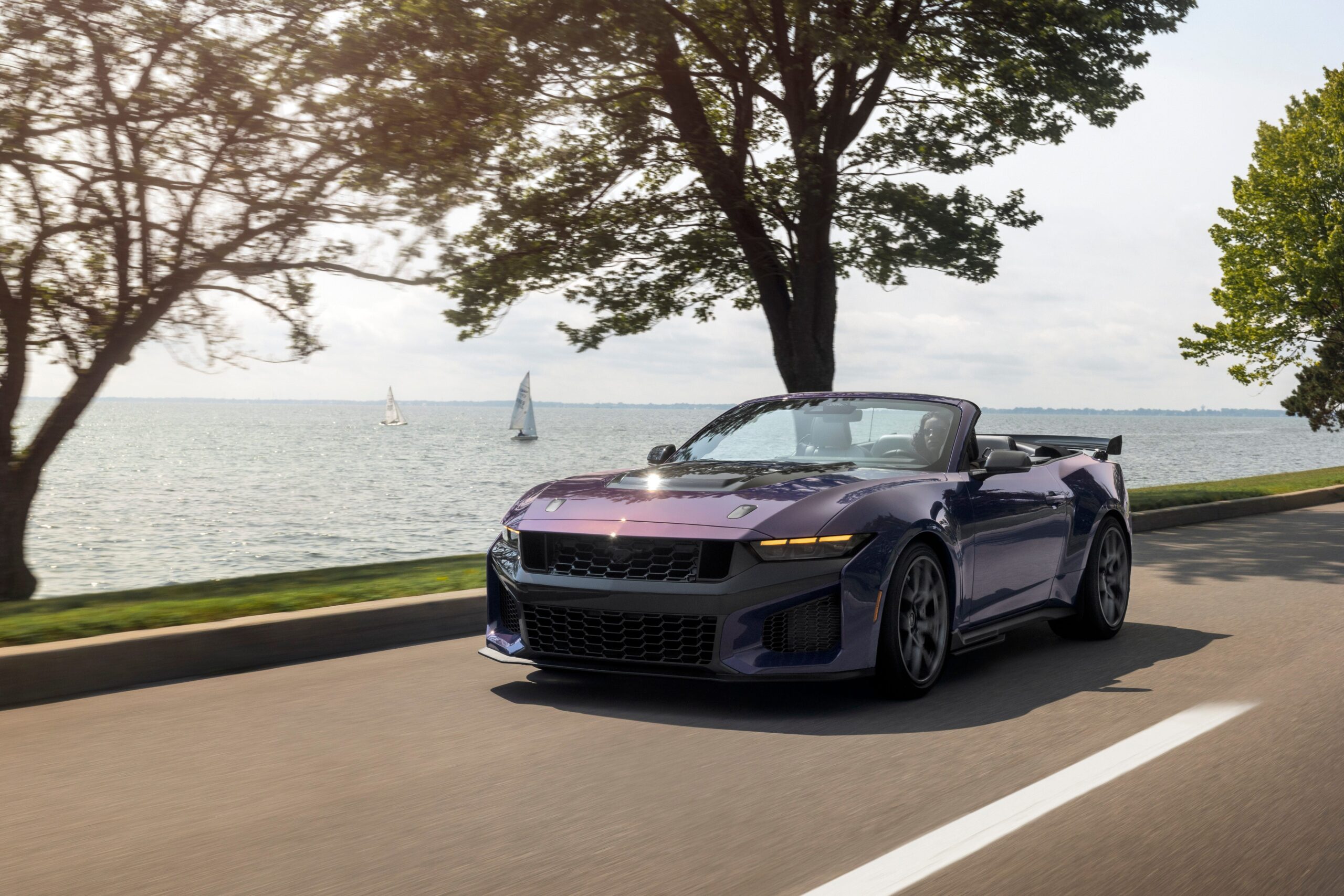 View Photos of the 2027 Ford Mustang Dark Horse SC Convertible
