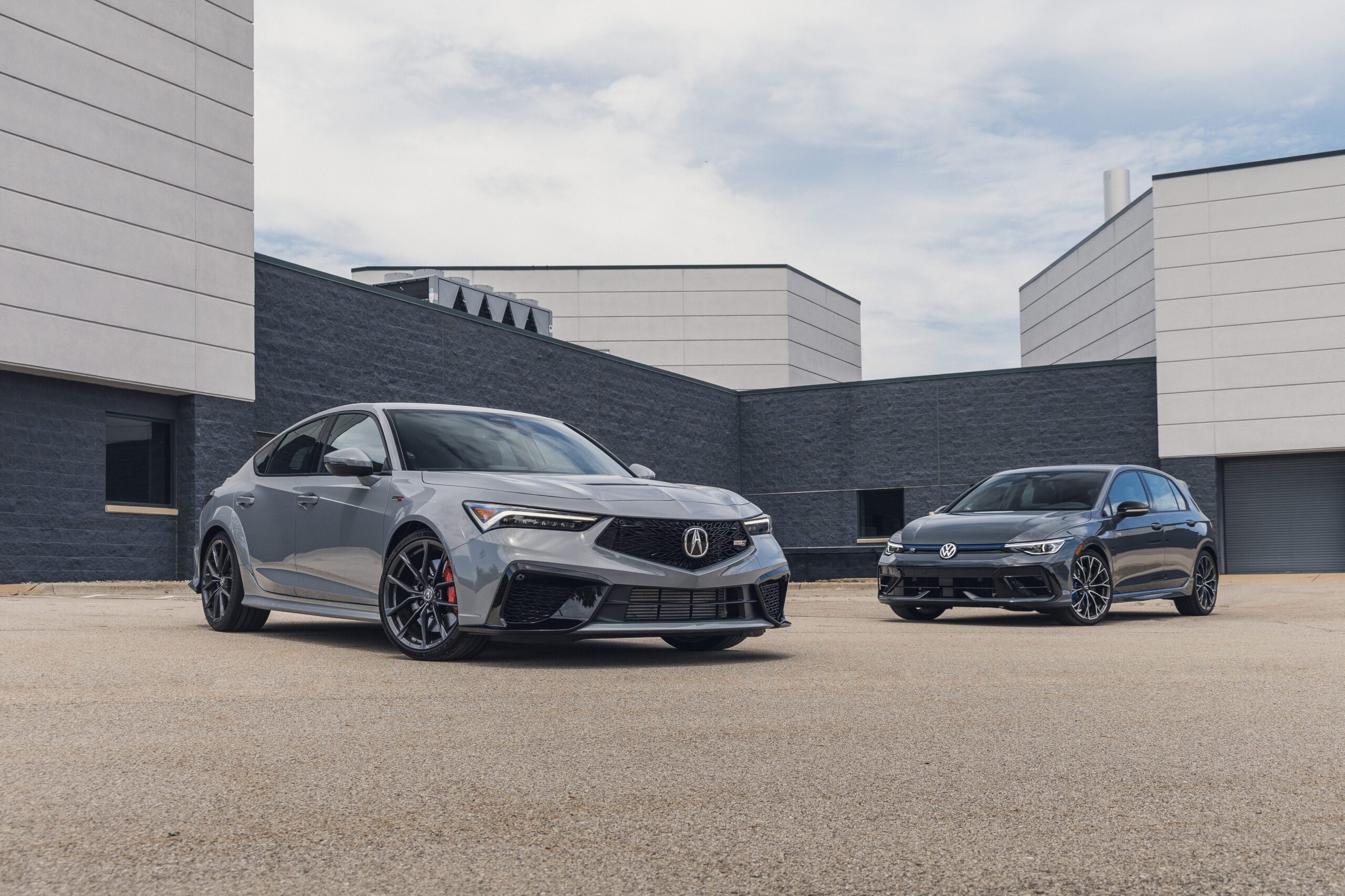 2026 Acura Integra Type S vs. 2026 VW Golf R Comparison Test