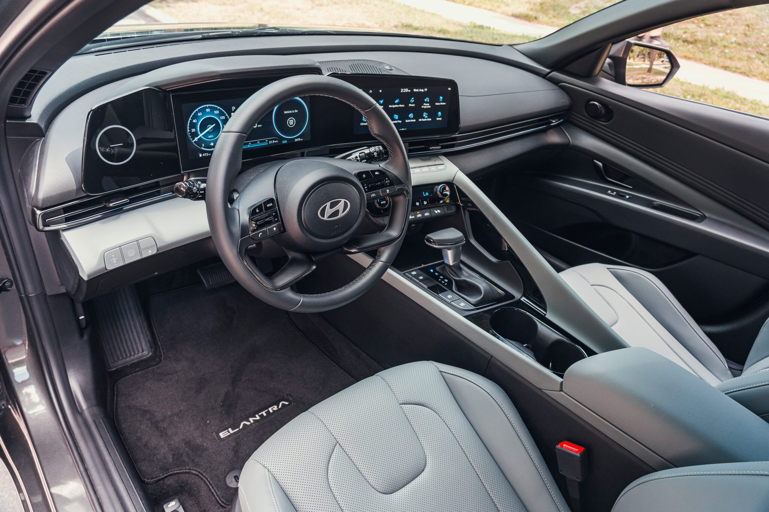 View Interior Photos of the 2026 Hyundai Elantra Hybrid Limited