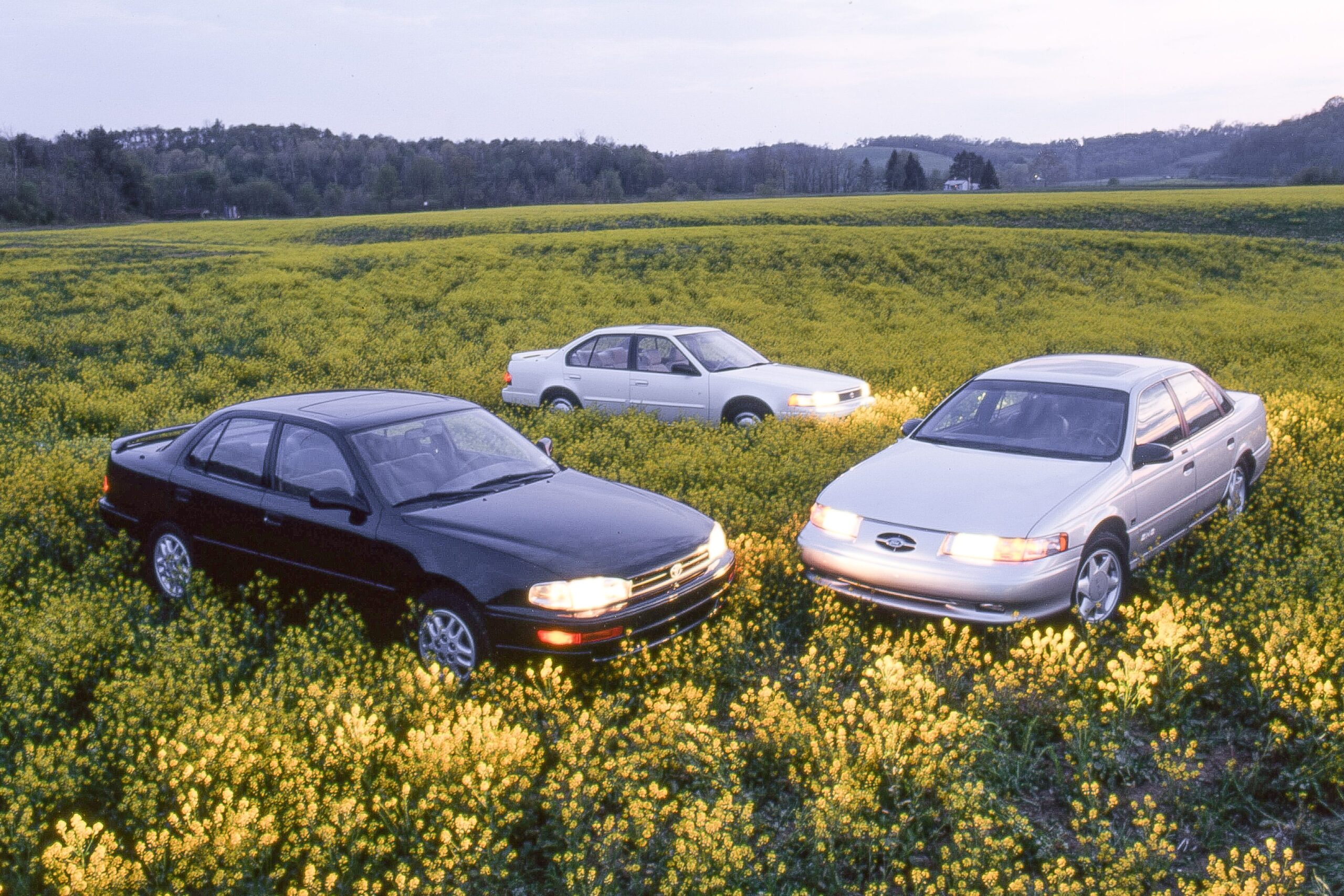 1992 Triple Throwdown: Sporty Four-Doors Compared