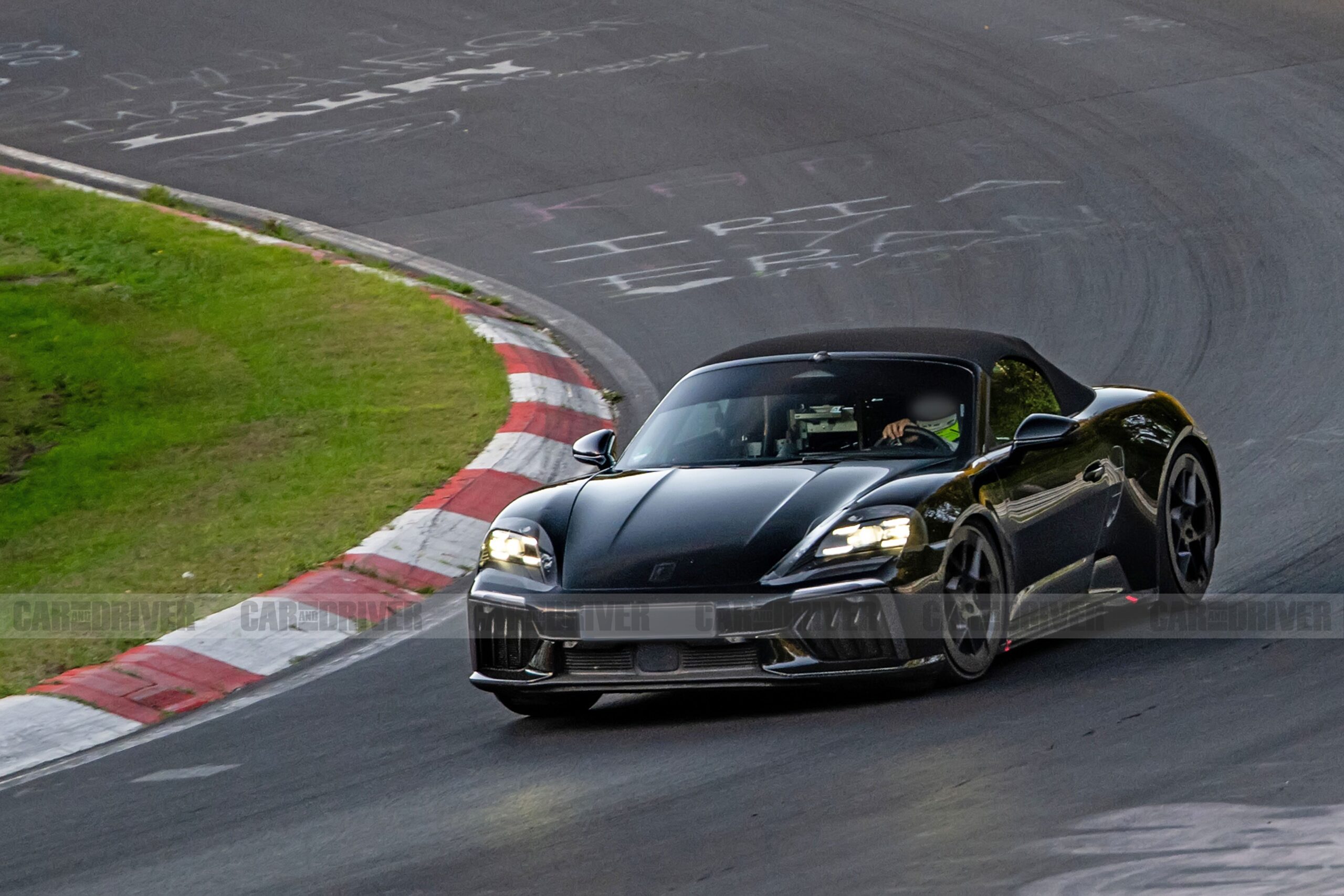 2027 Porsche 718 EV Spied Testing with Nearly No Camouflage