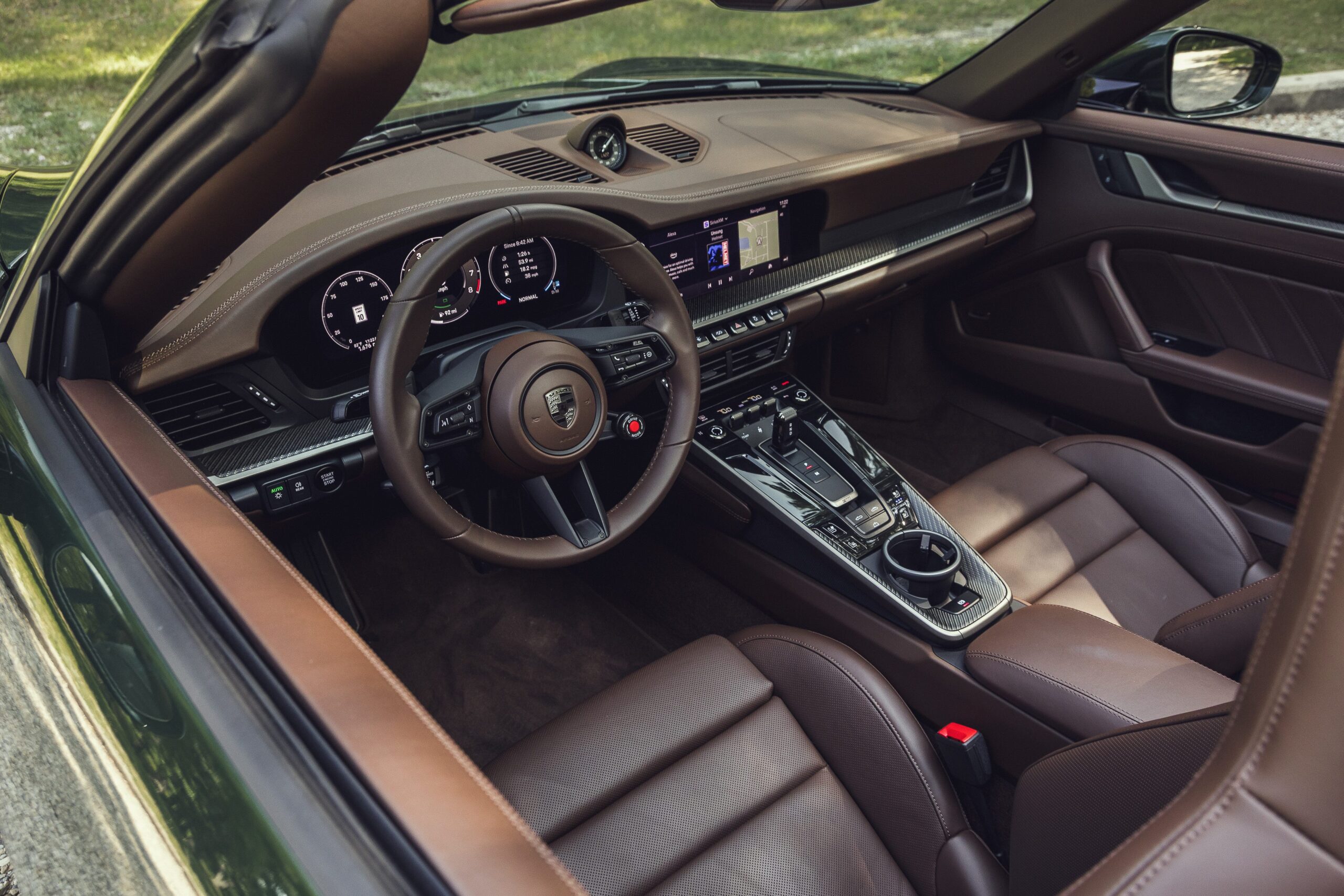 View Interior Photos of the 2026 Porsche 911 Turbo S Cabriolet