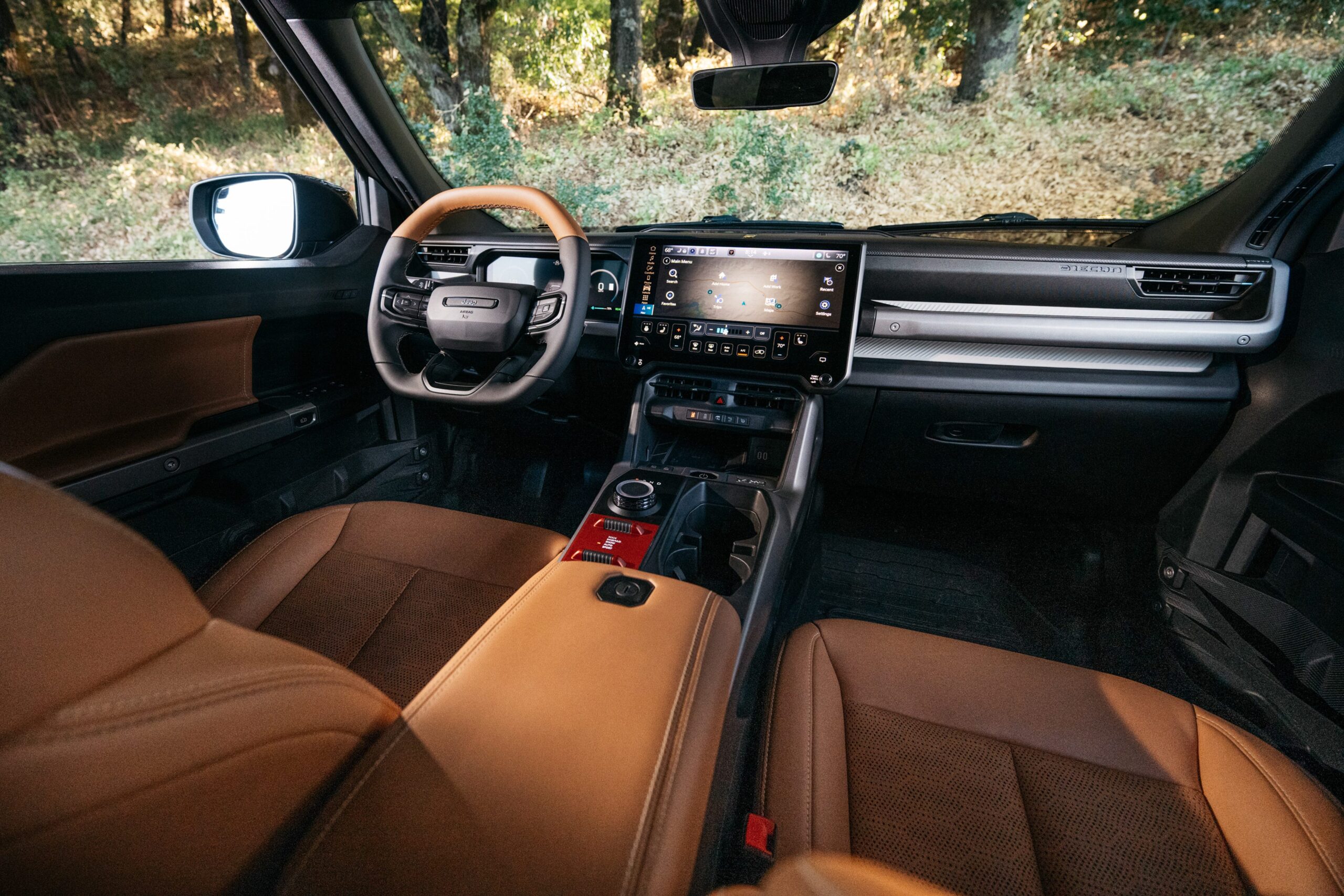 View Interior Photos of the 2026 Jeep Recon