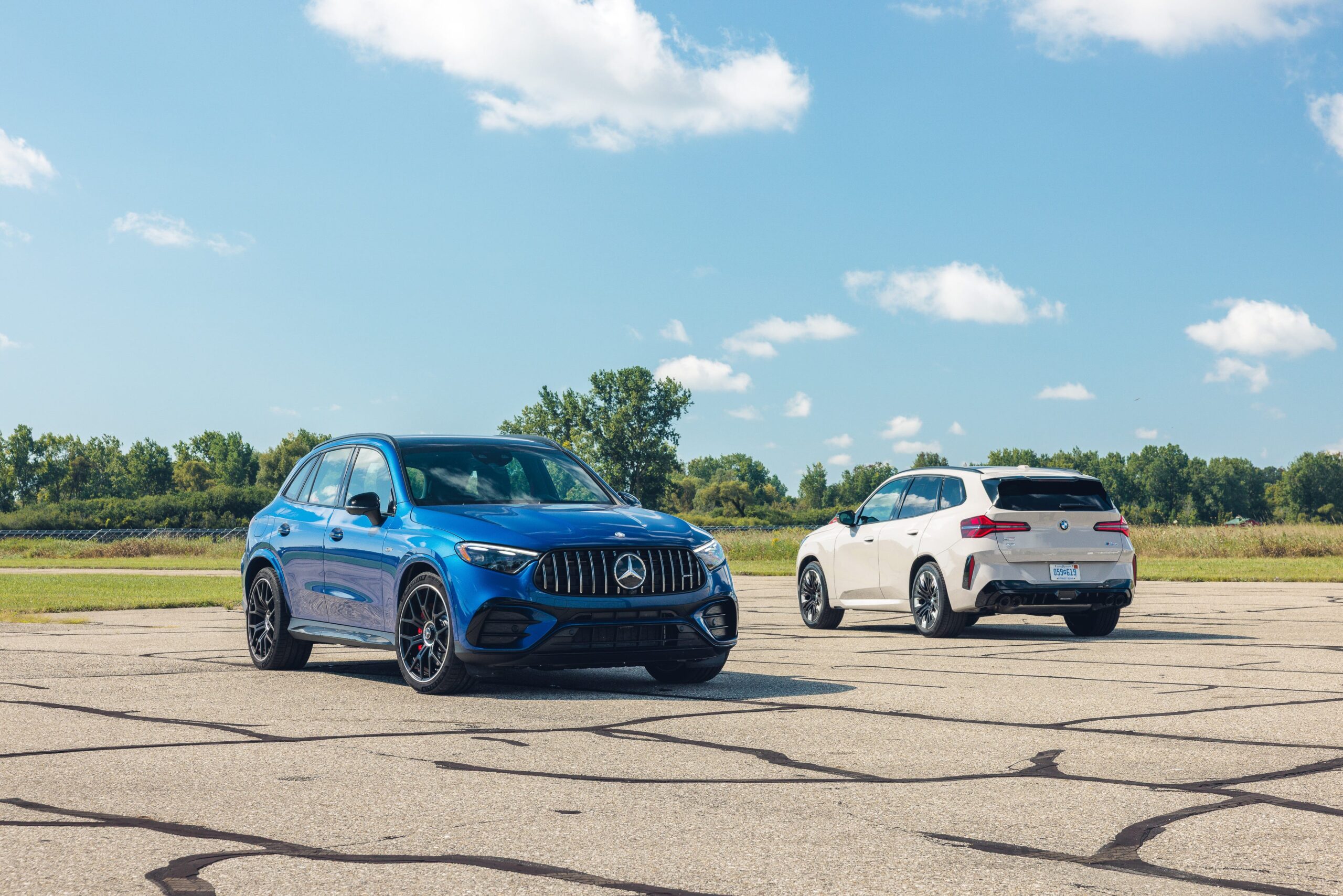 <b><strong>2026 BMW X3 M50 vs. 2027 Mercedes-AMG GLC53 Comparison Test</strong></b>