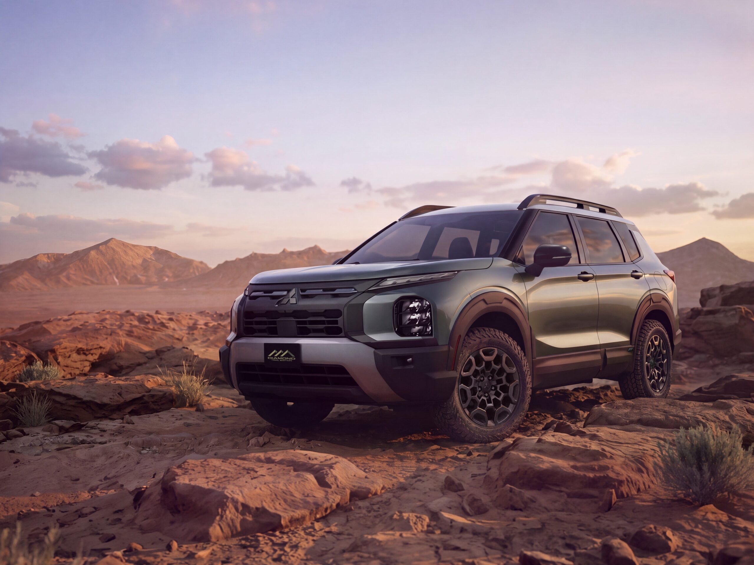 Mitsubishi Outlander Gets Grittier with 2028 Diamond Trail Edition