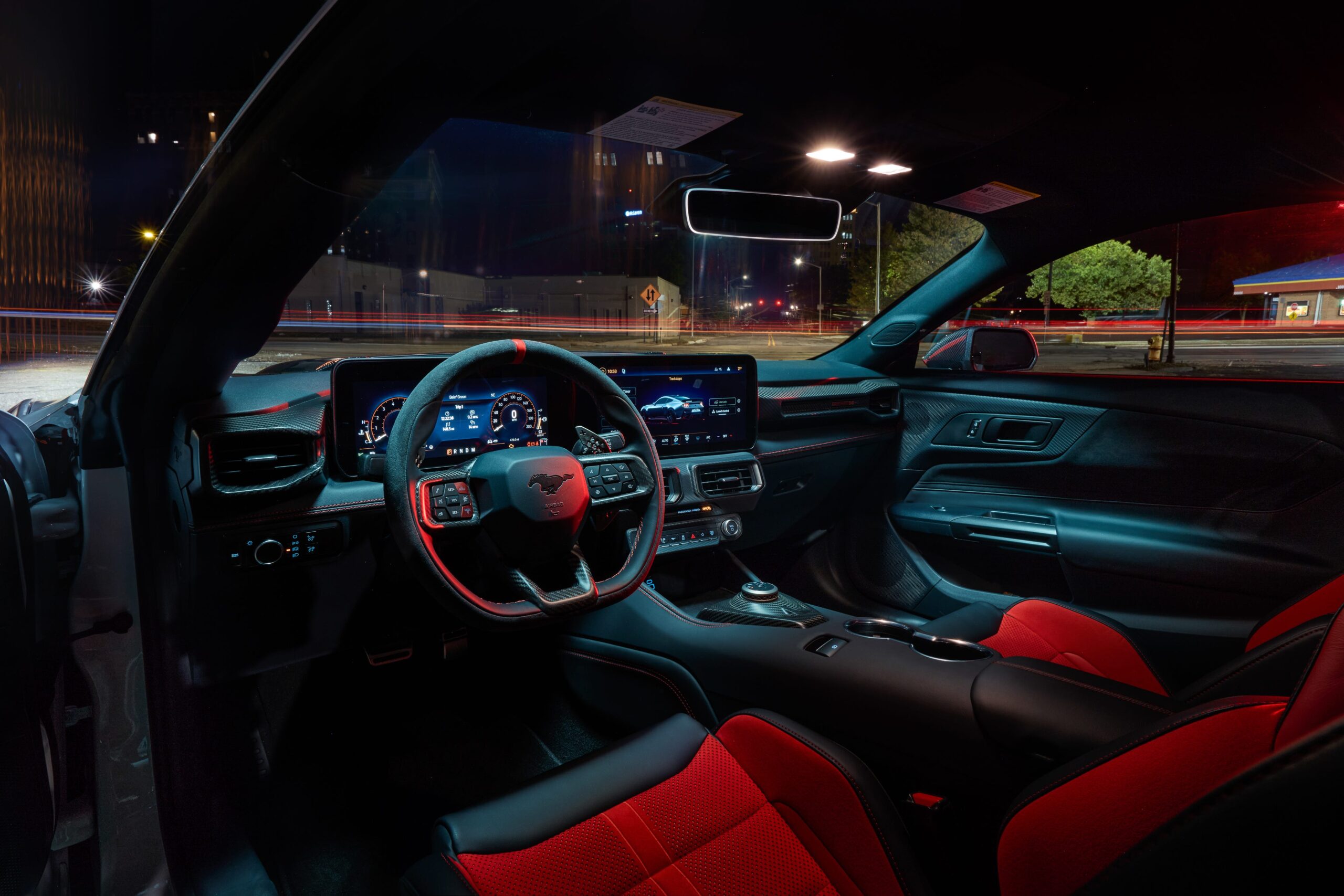 View Interior Photos of the 2026 Ford Mustang Dark Horse SC