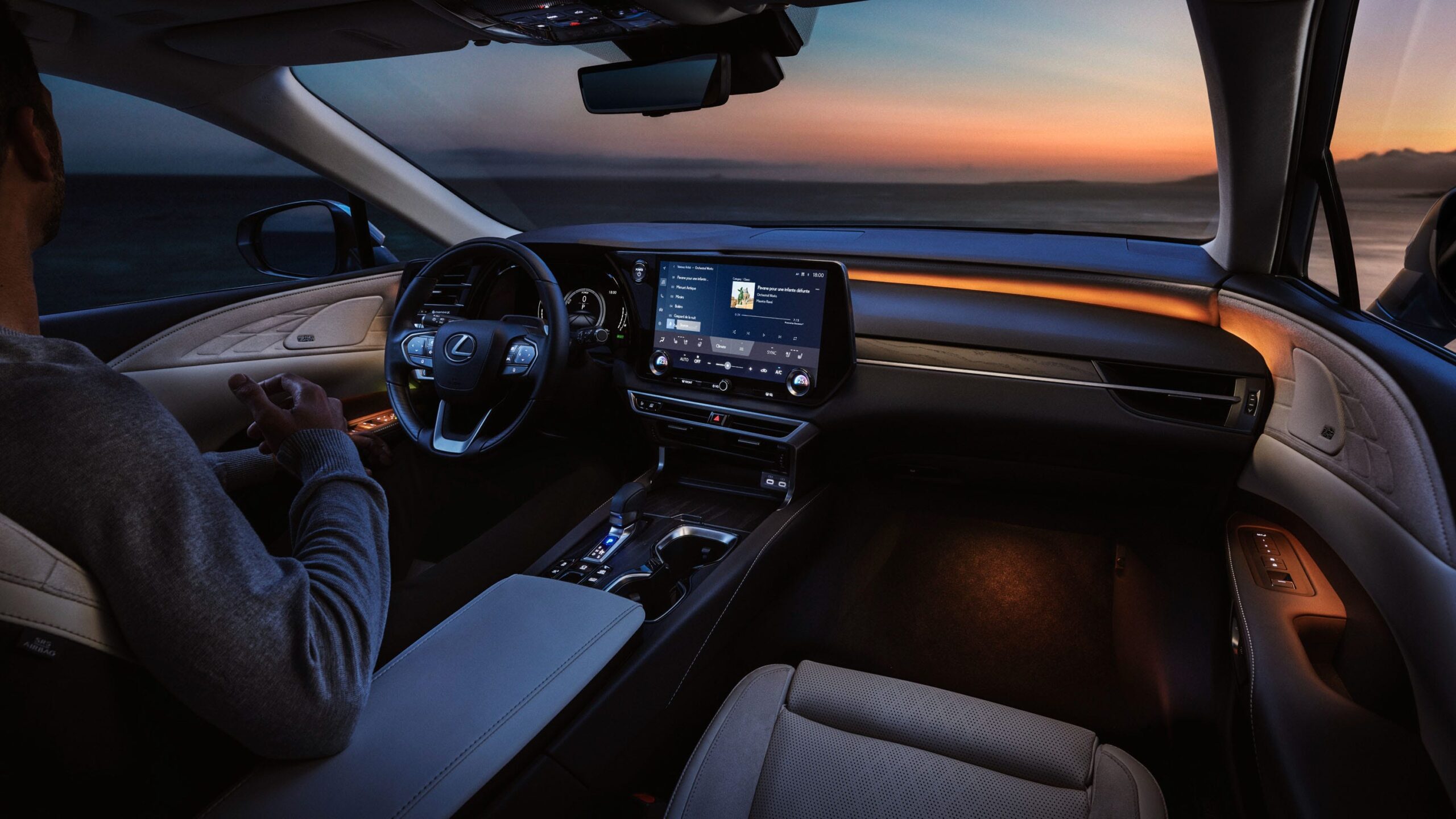 View Interior Photos of the 2027 Lexus RX350