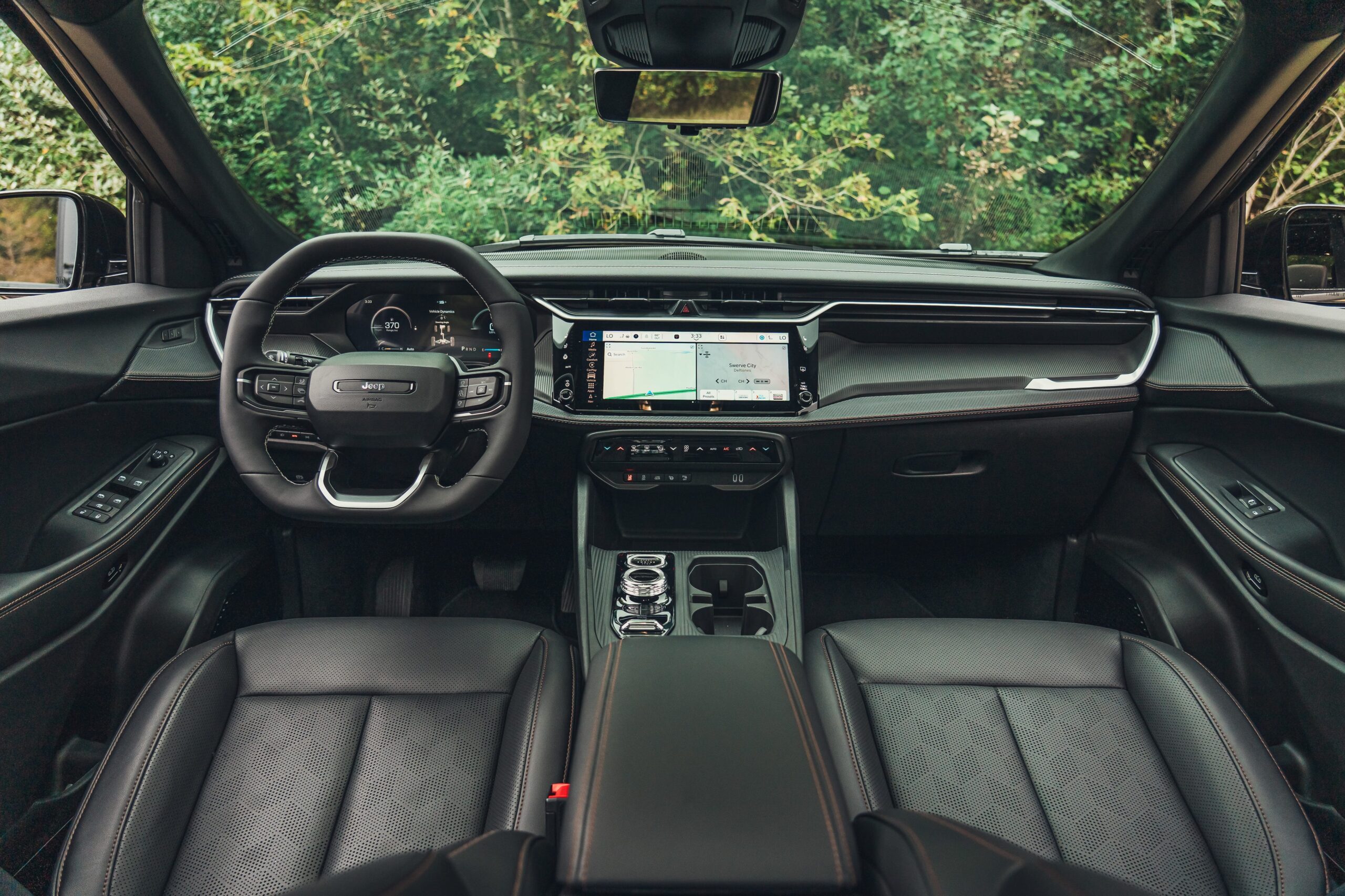 View Interior Photos of the 2026 Jeep Cherokee Overland
