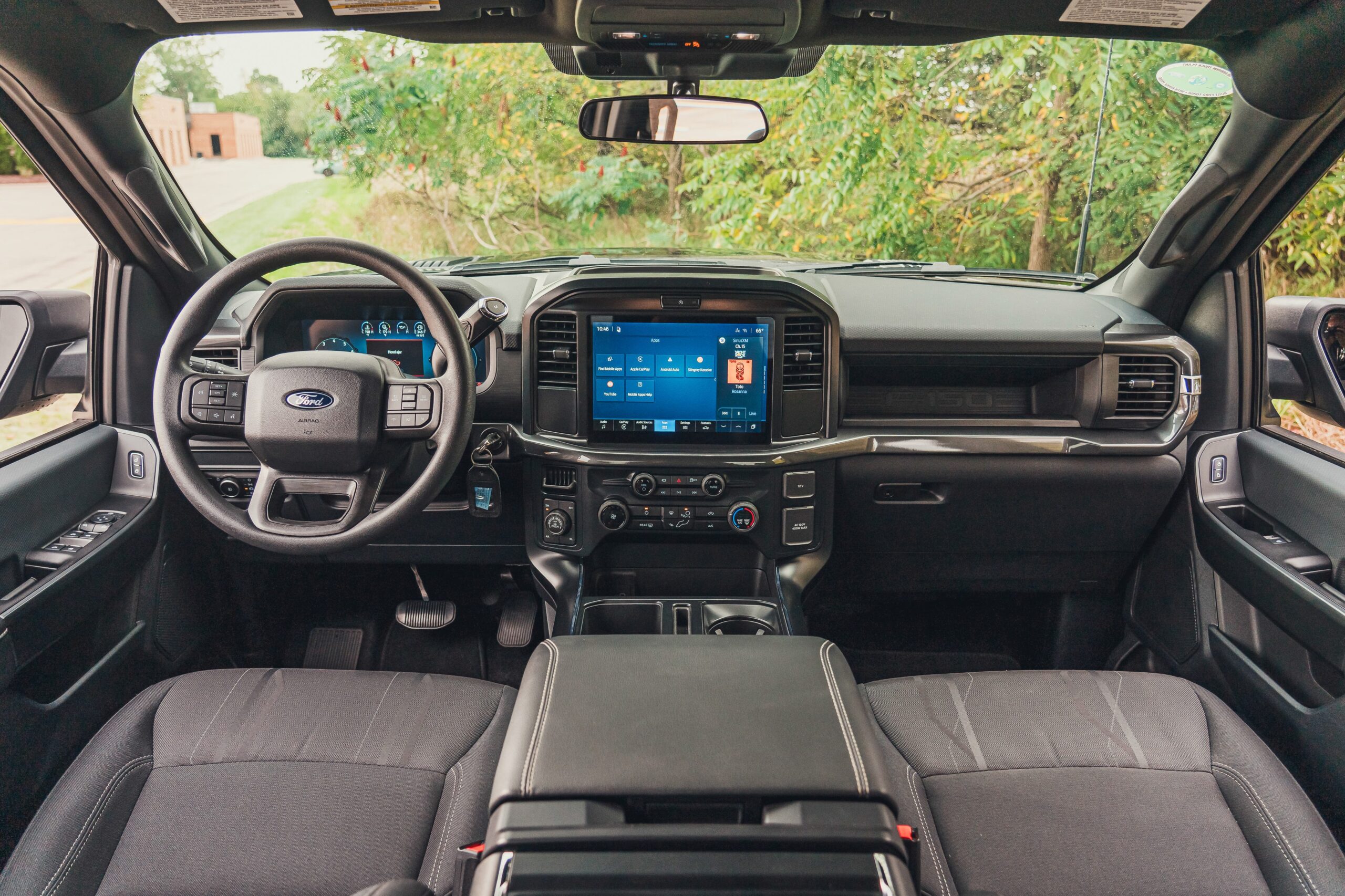 View Interior Photos of the 2026 Ford F-150 STX Lobo