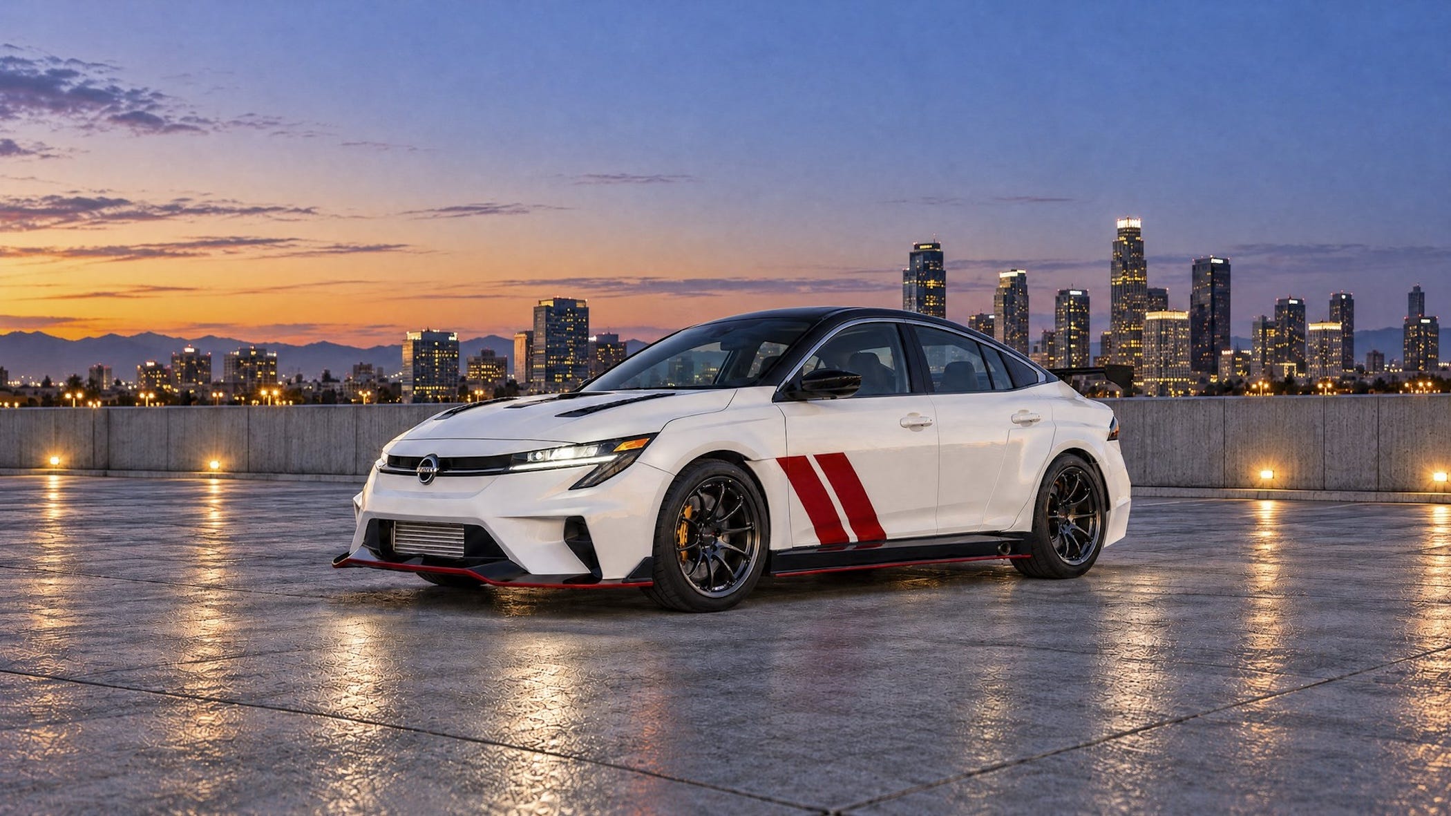 Nissan Sentra Spec-V Concept Is a SEMA Star Chock Full of NISMO Parts
