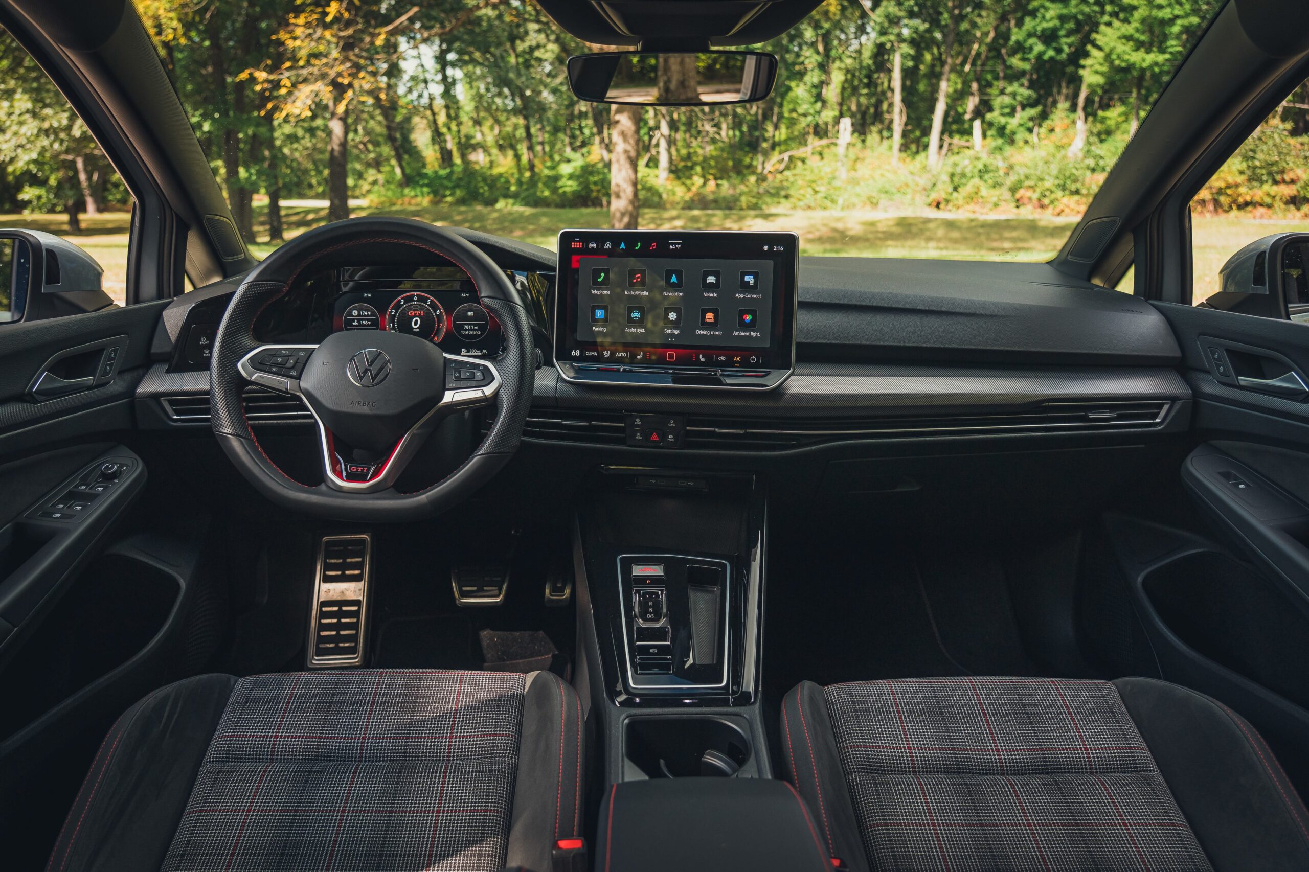 View Interior Photos of the 2026 Volkswagen Golf GTI