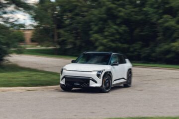 View Exterior Photos of the 2027 Kia EV3 GT-Line