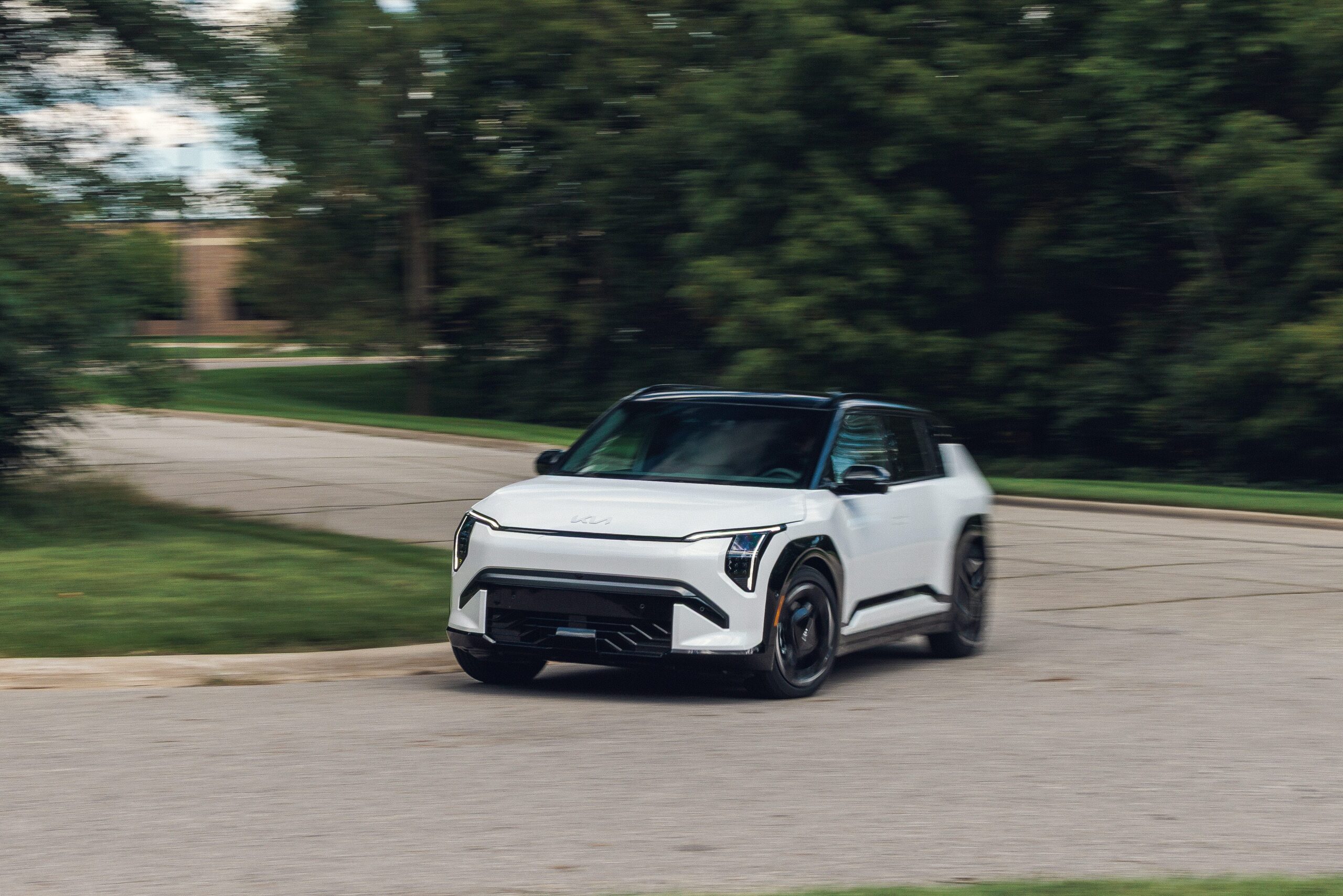 View Exterior Photos of the 2027 Kia EV3 GT-Line